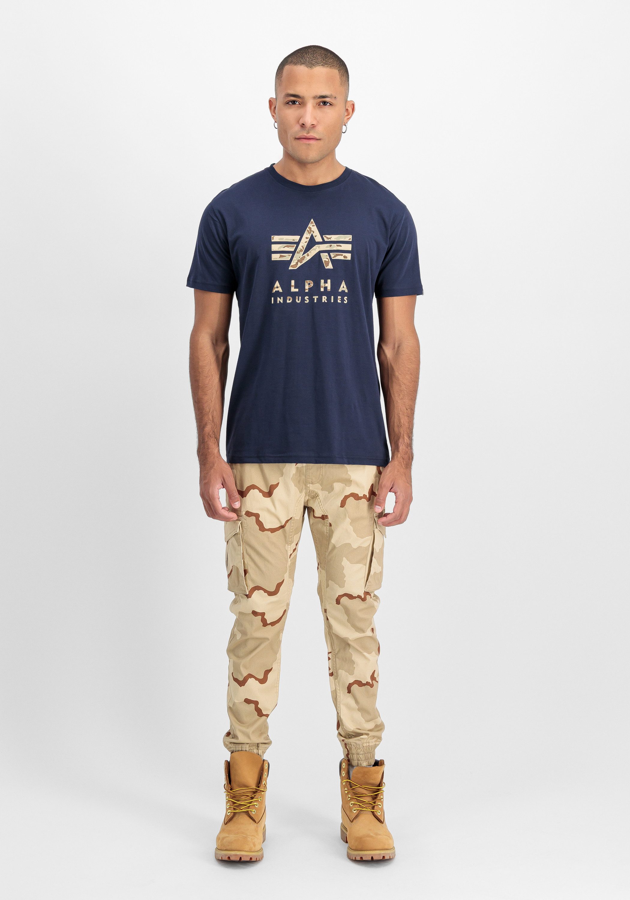 Alpha Industries T-Shirt Camo Puff Print T-Shirt