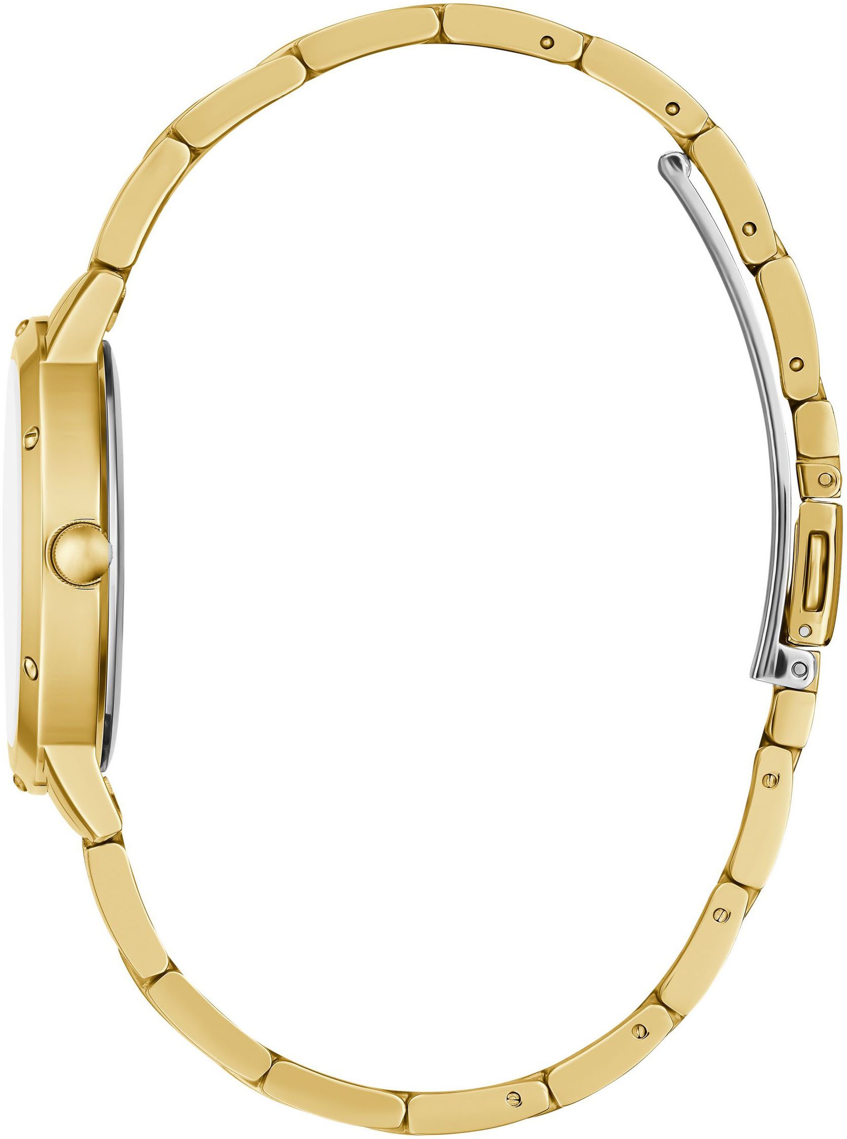 Guess Quarzuhr DAWN GW0404L4, Armbanduhr, Damenuhr, Edelstahlarmband