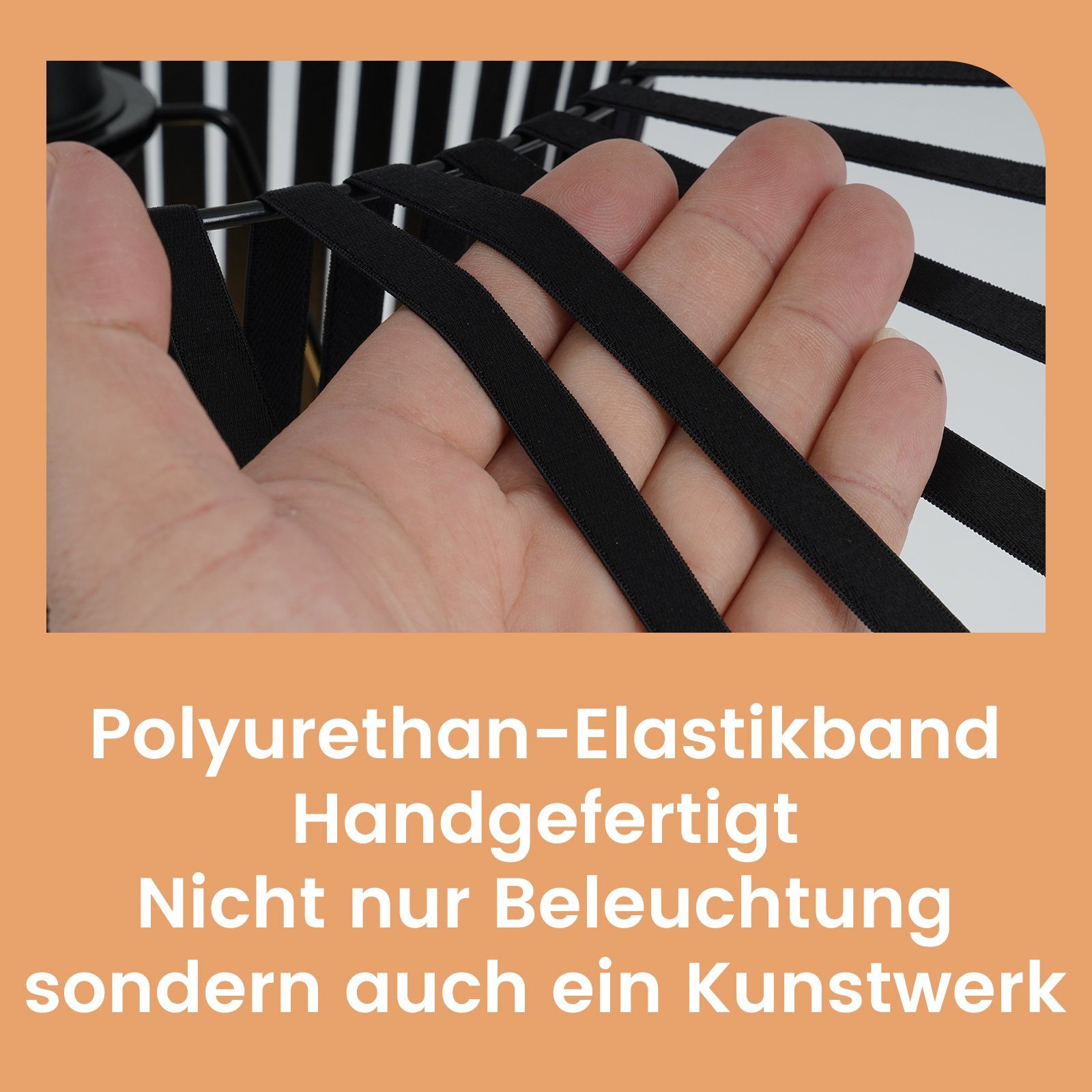 ZMH LED Pendelleuchte Modern - Schwarz E27 für Esszimmer 60/80/100/120/140cm, ohne Leuchtmittel, Max 40W E27 – Bild 5 von 5