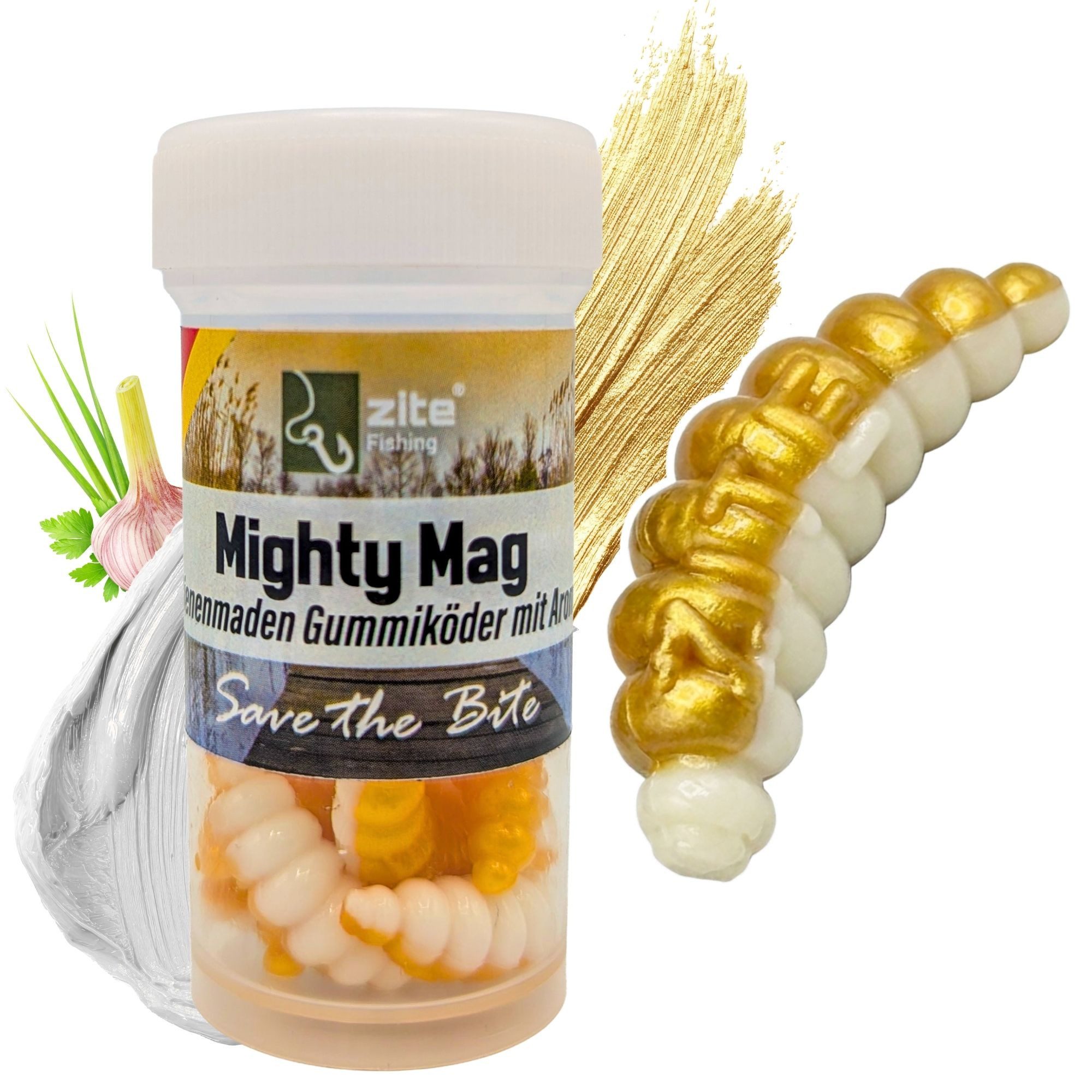 Weiß Gold Knoblauch