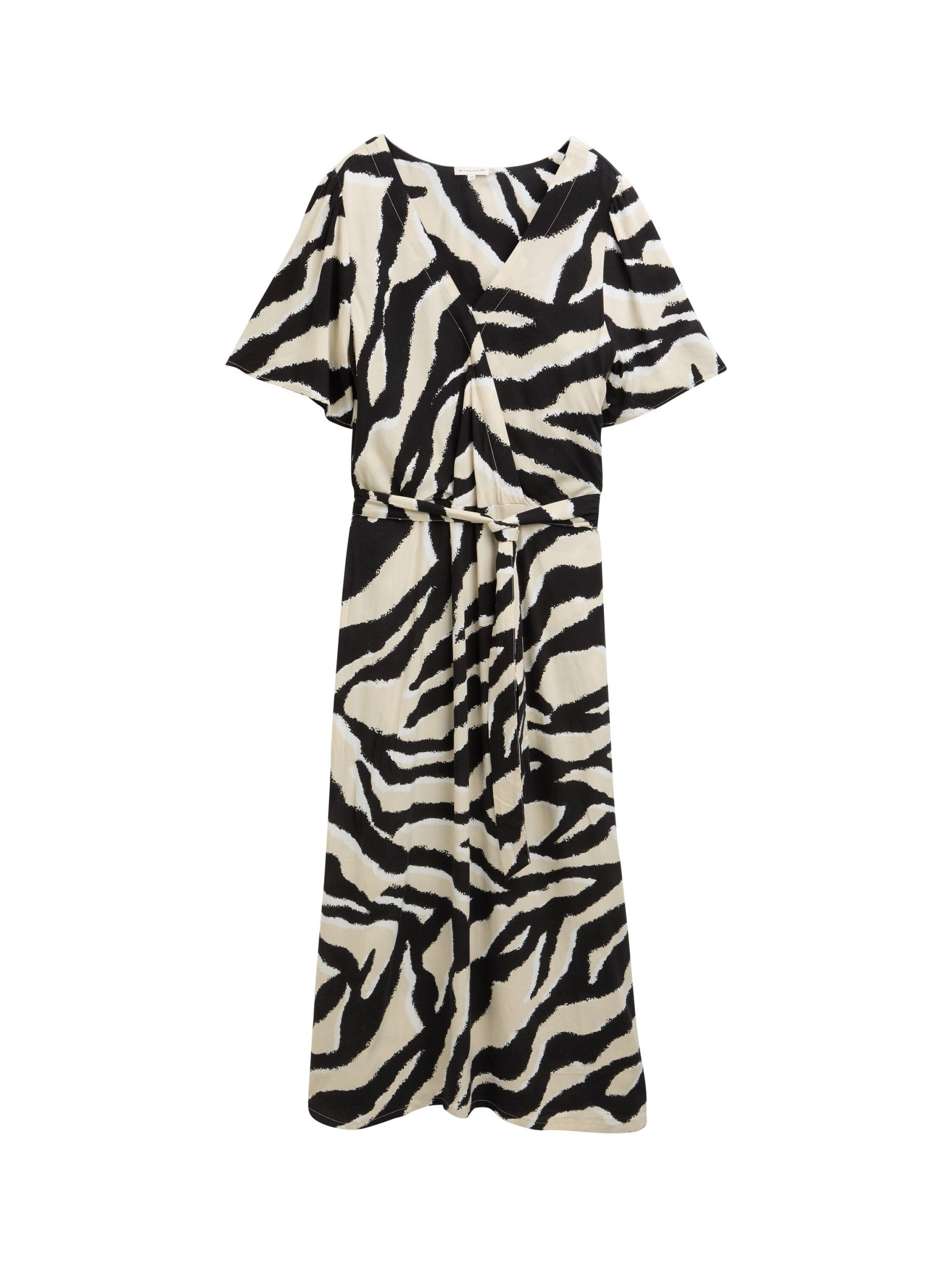 TOM TAILOR Blusenkleid dress printed wrapped günstig online kaufen