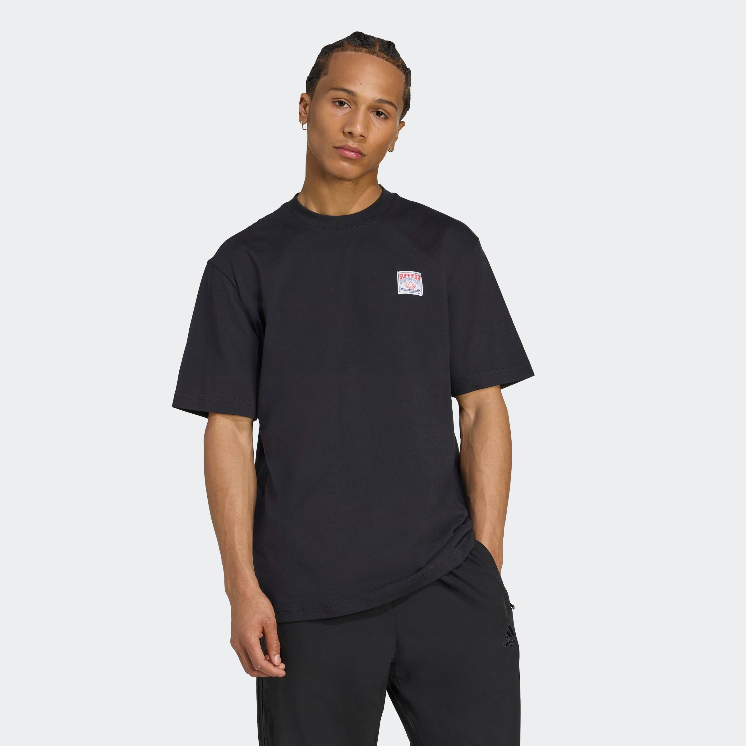 adidas Originals T-Shirt GRAPHIC LO SS T sportlicher Workwear-Look, lockere günstig online kaufen