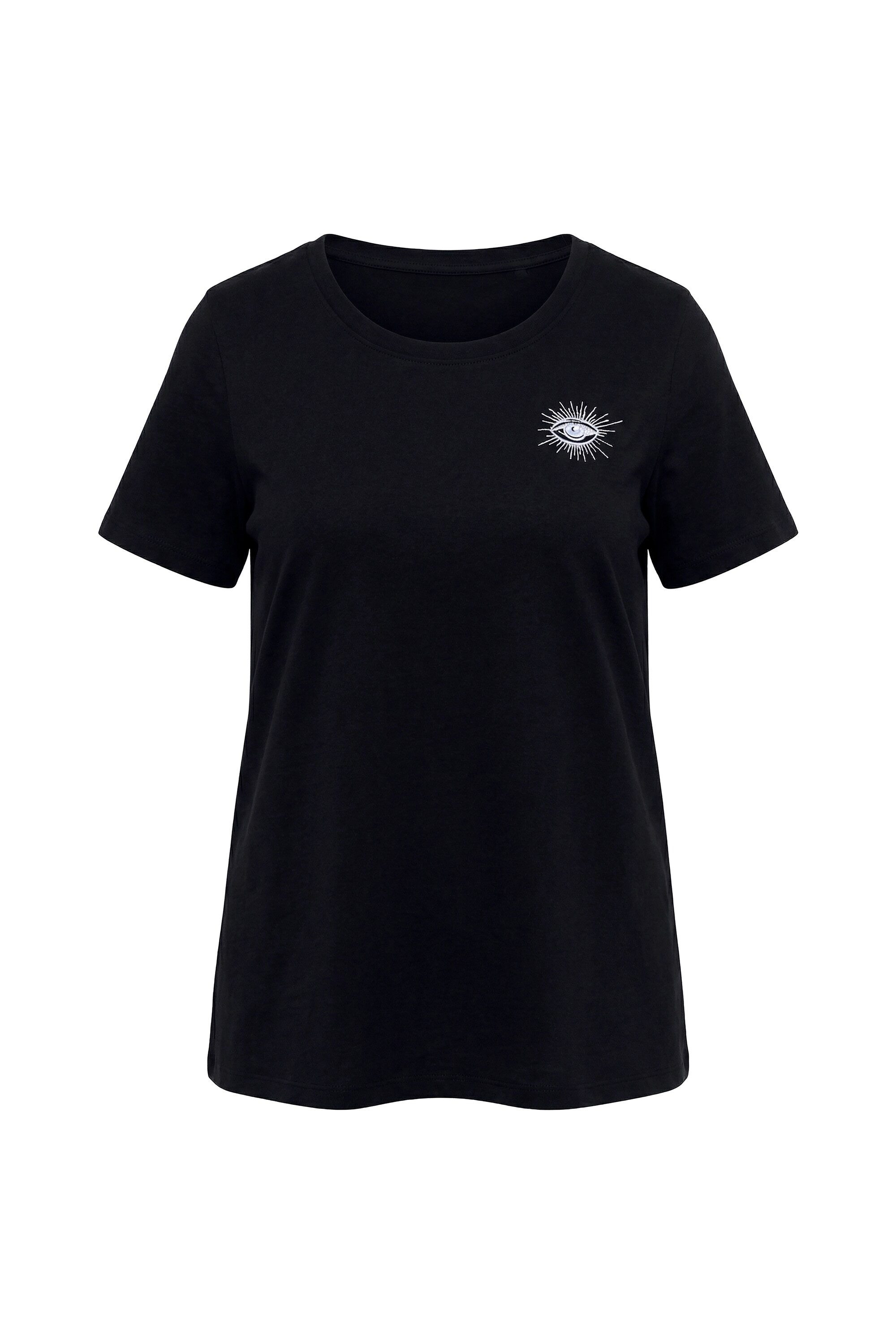 Angel of Style T-Shirt T-Shirt bequeme Passform Rücken-Schriftzug günstig online kaufen