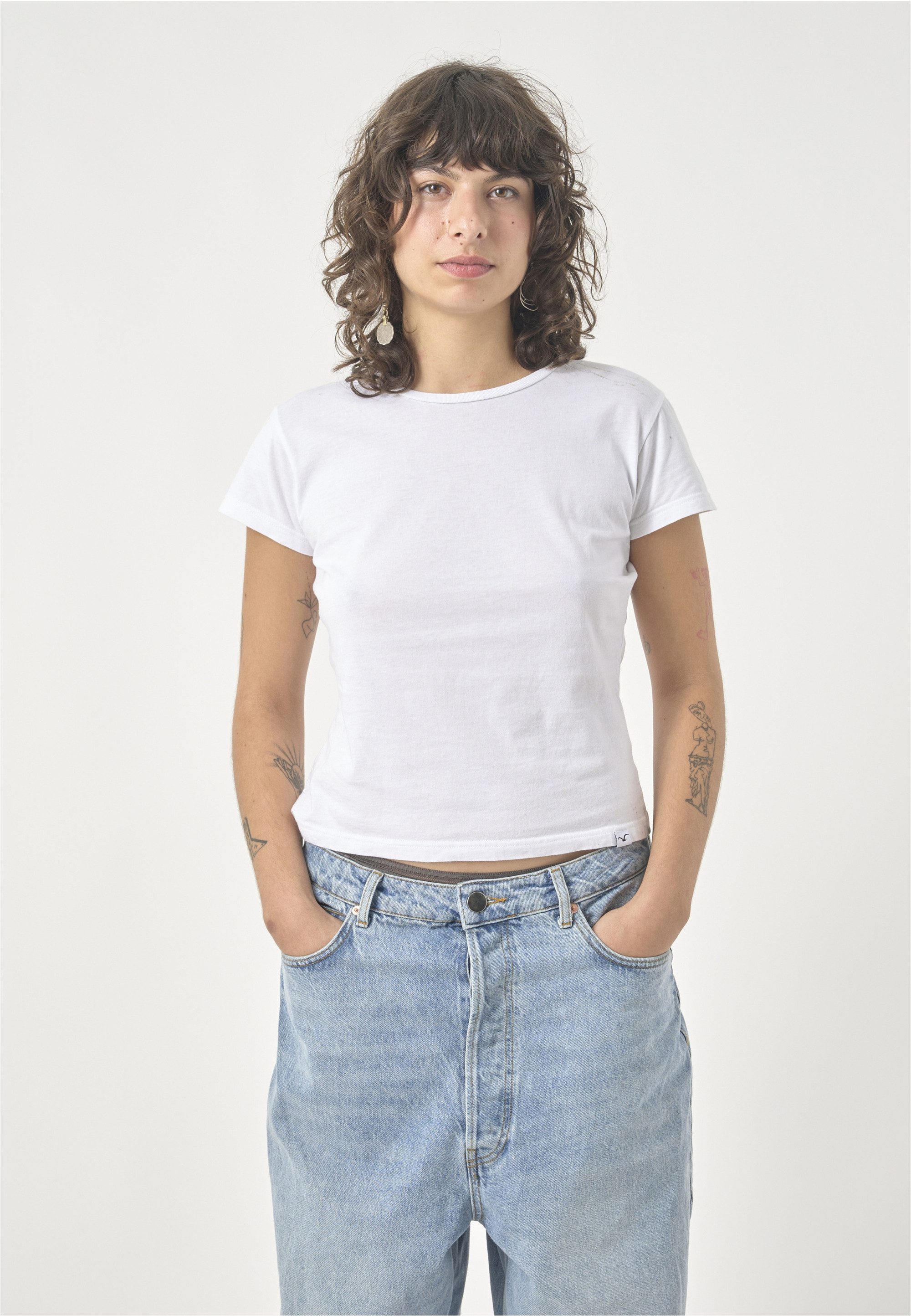 Cleptomanicx T-Shirt Slim Tee Ligull Slim Locker geschnitten