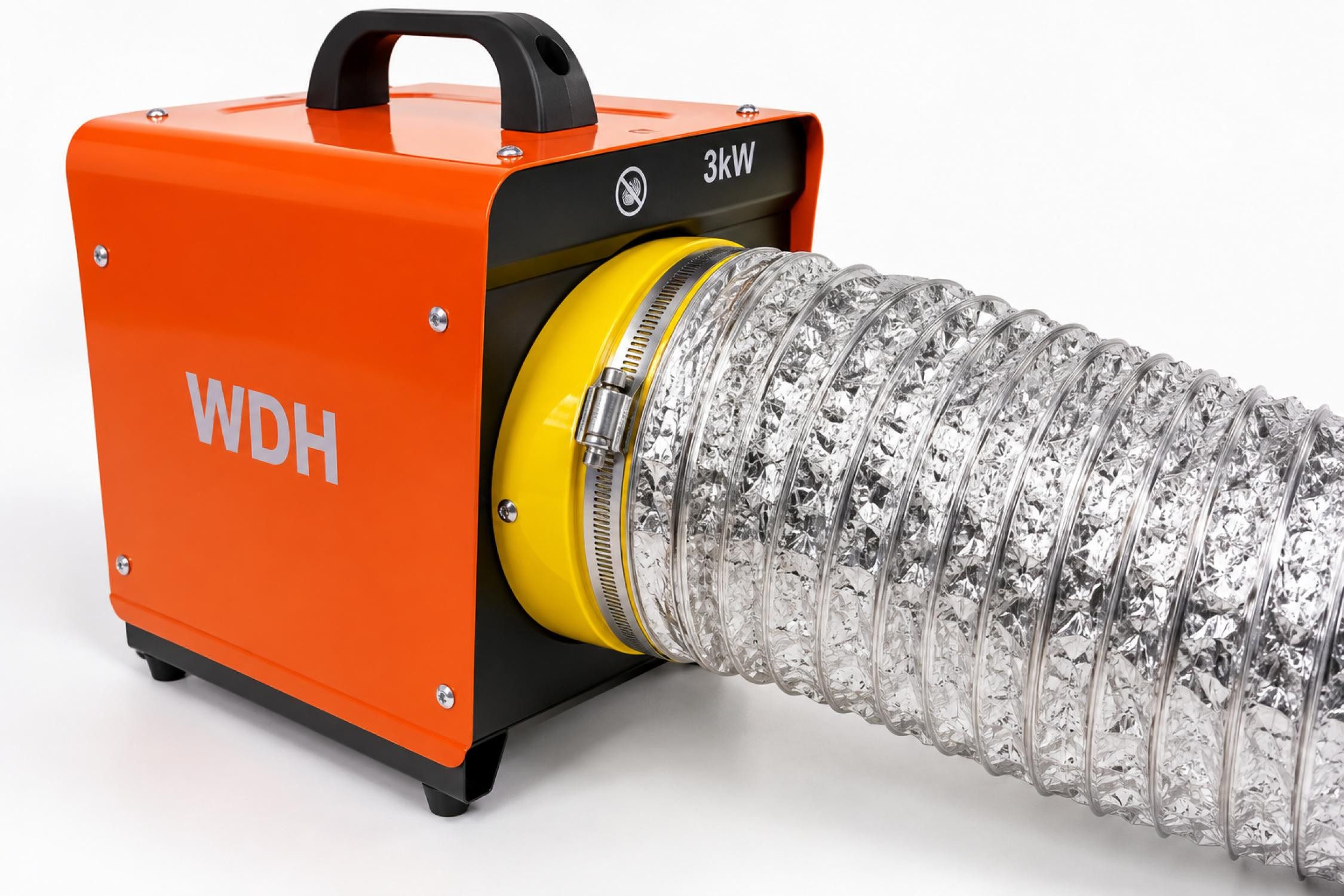 WDH Heizgerät Heizgebläse WDH-BGP031S (3kW), 3000 W, Kein Sauerstoff-Verbrauch – Bild 4 von 5