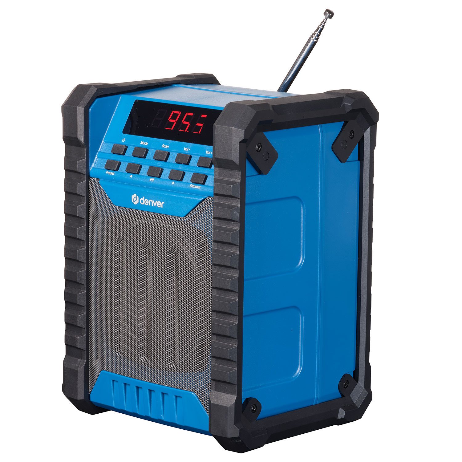 Denver Denver WRB-60 Baustellenradio mit FM und Bluetooth Neu Baustellenradio