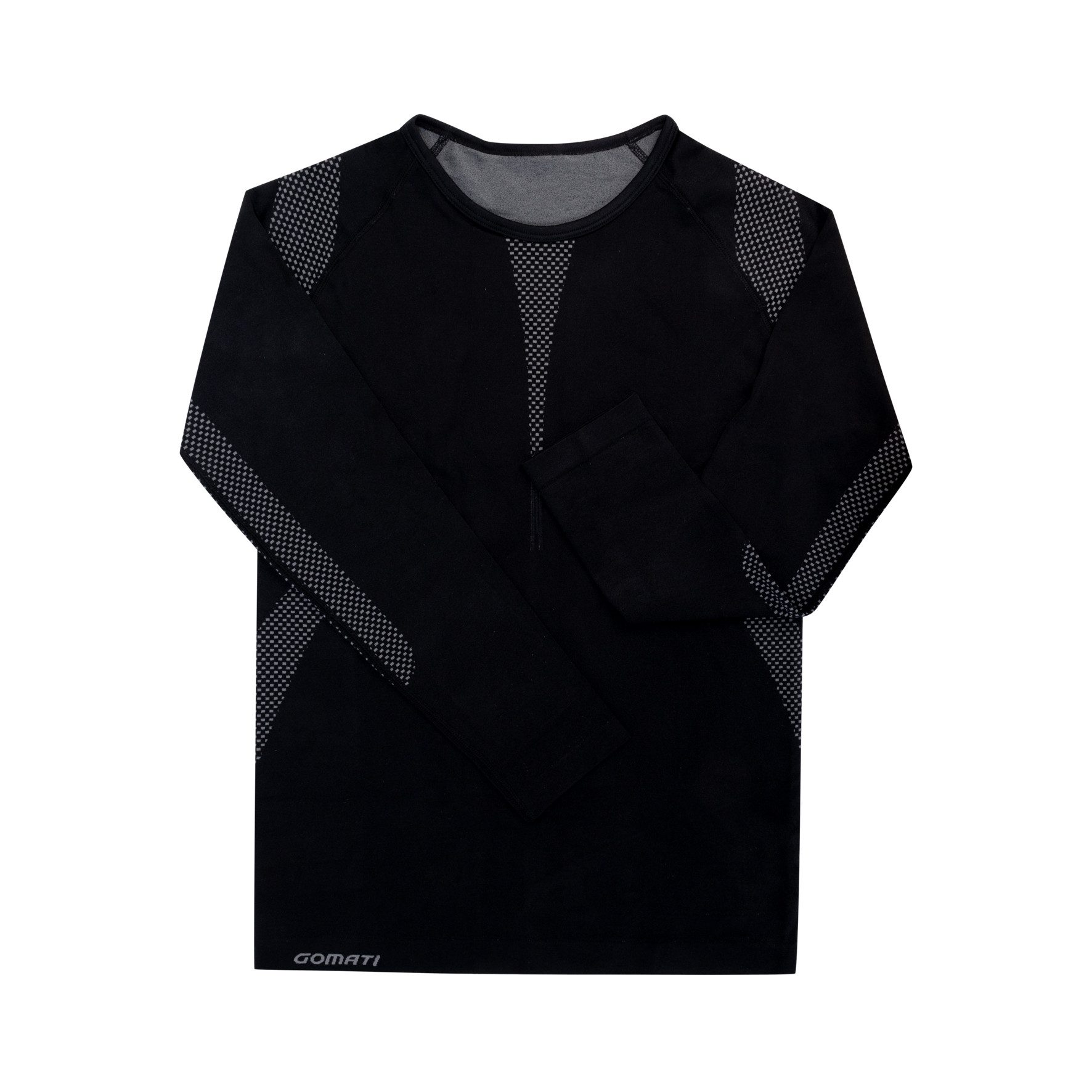 Gomati Funktionshemd Damen Funktionsunterhemd Ski Thermo Unterhemd, Seamless, Langarm (Pack, 1 Stück) Regular Langarm