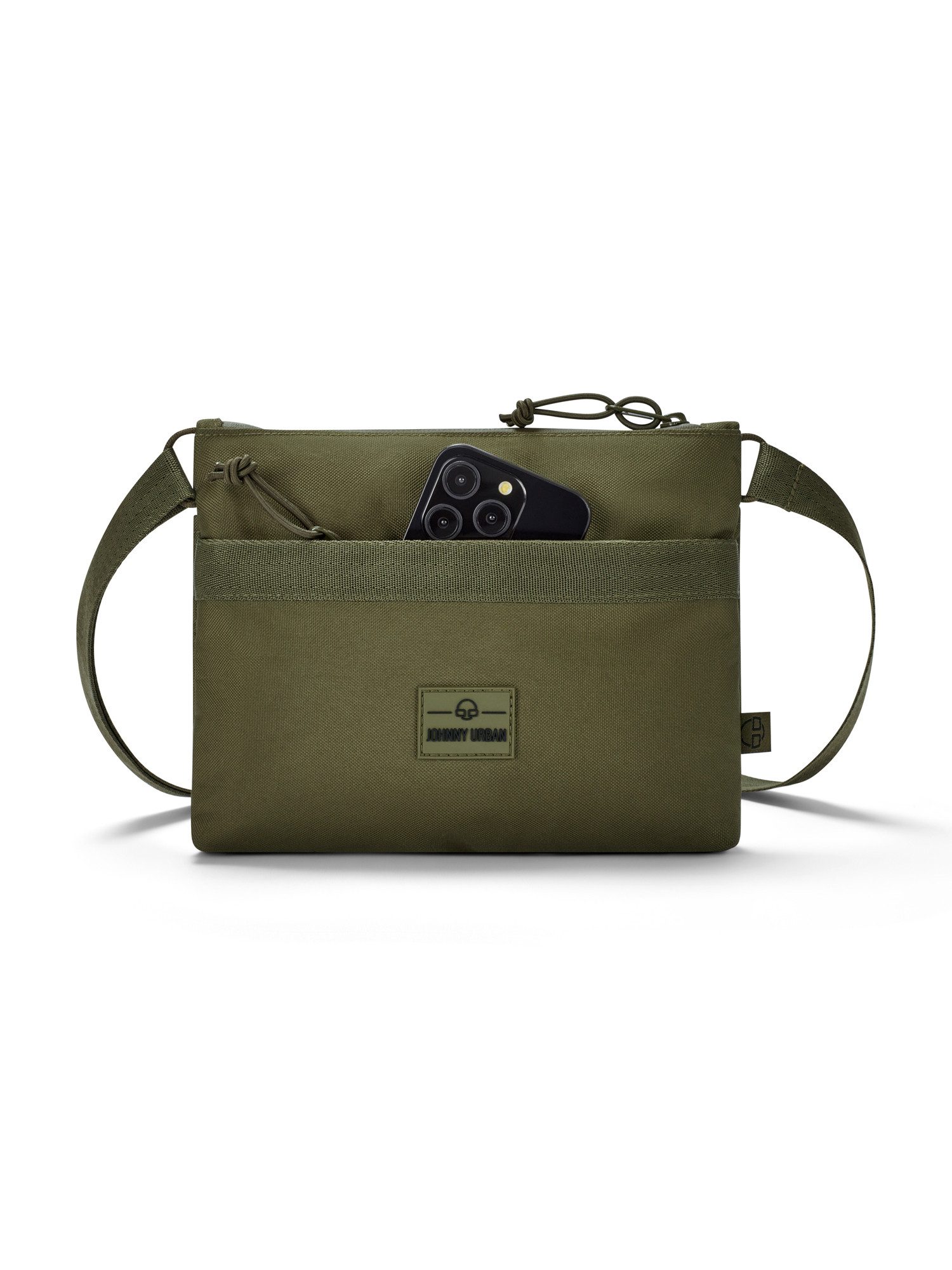 Johnny Urban Umhängetasche Drew Umhängetasche, Kleine Messenger Bag, Flache Crossbody Bag, Wasserabweisend