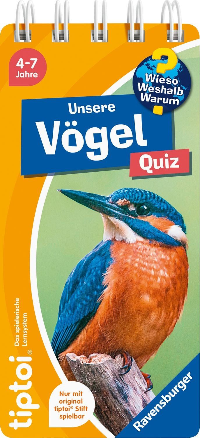 tiptoi® Wieso? Weshalb? Warum? Quiz - Unsere Vögel / diverse