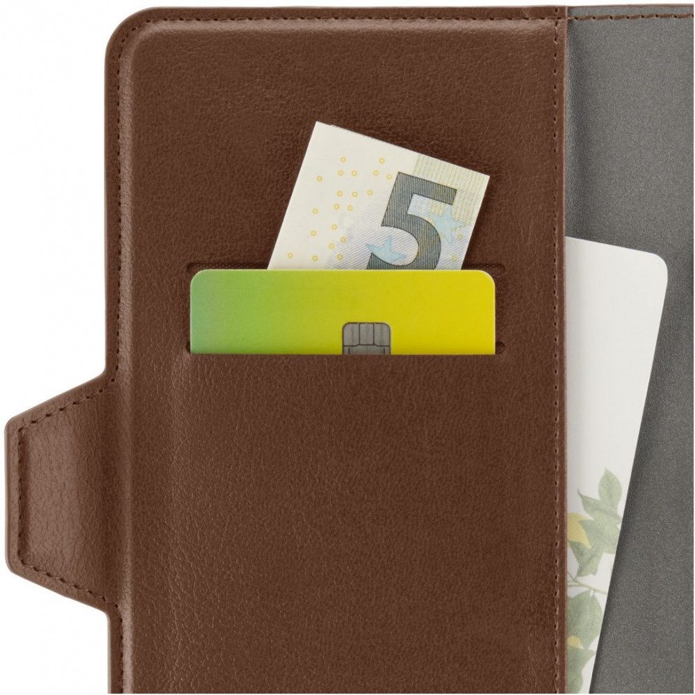 Hama Handyhülle Hama Handytasche Eco braun für Smartphones bis 8x17 cm. Smartphones bis 8x17cm