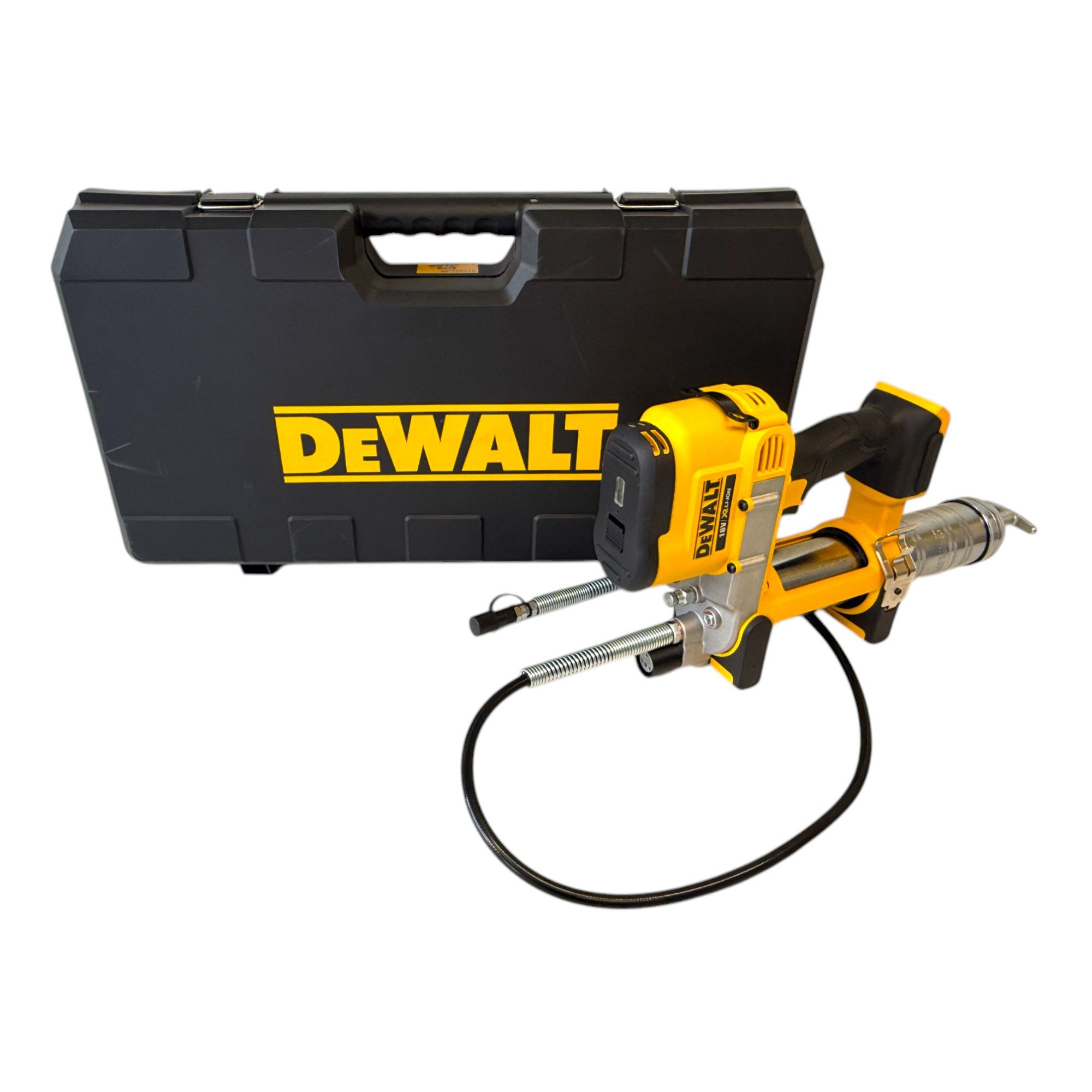 DeWalt Werkstattpresse DCGG 571 NK Akku Fettpresse 18 V Solo - ohne Akku, ohne Ladegerät