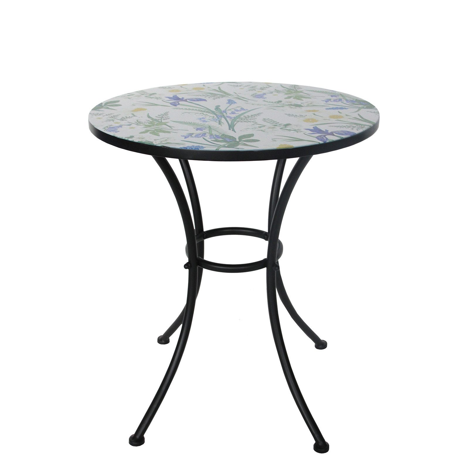 HTI-Living Gartentisch Gartentisch Celia Lilie (Stück, 1-St., 1 Gartentisch), Balkontisch Terrassentisch Metalltisch