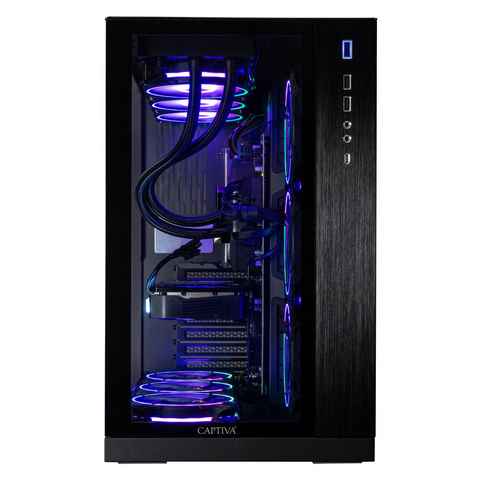 CAPTIVA Highend Gaming R73-919 Gaming-PC (AMD Ryzen 9 7950X3D, GeForce® RTX™ 4070 12GB, 128 GB RAM, 2000 GB SSD, Wasserkühlung)