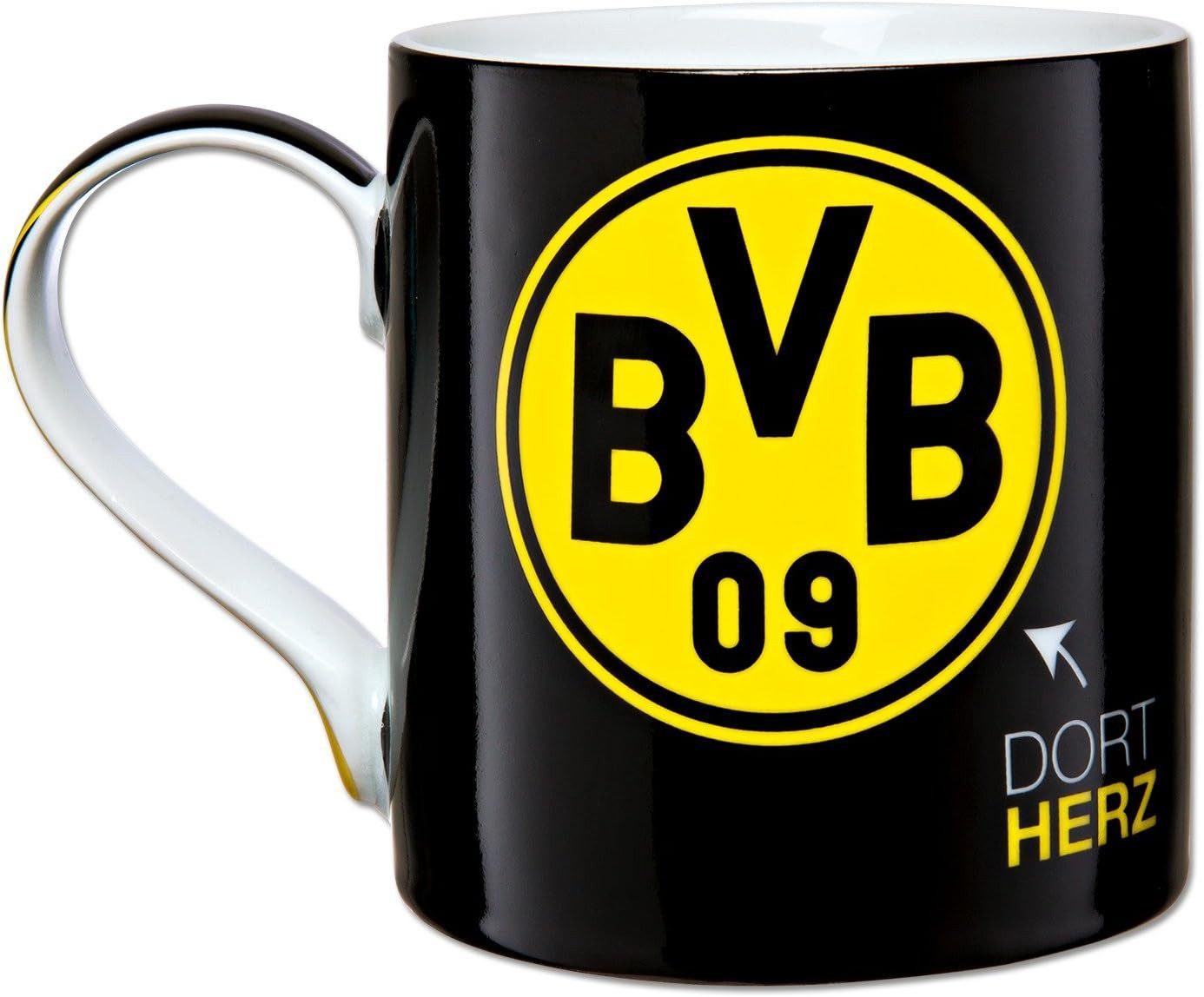 BVB MERCHANDISING Tasse Dortmund Tasse, Steingut