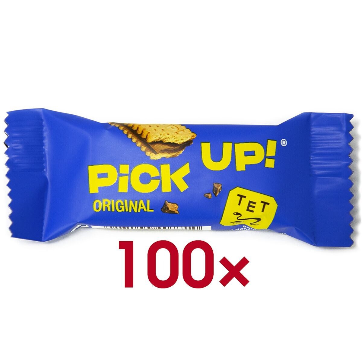 PICK UP! Kekse PiCK UP! minis Choco, 100er-Pack Mini-Doppelkeks-Riegel