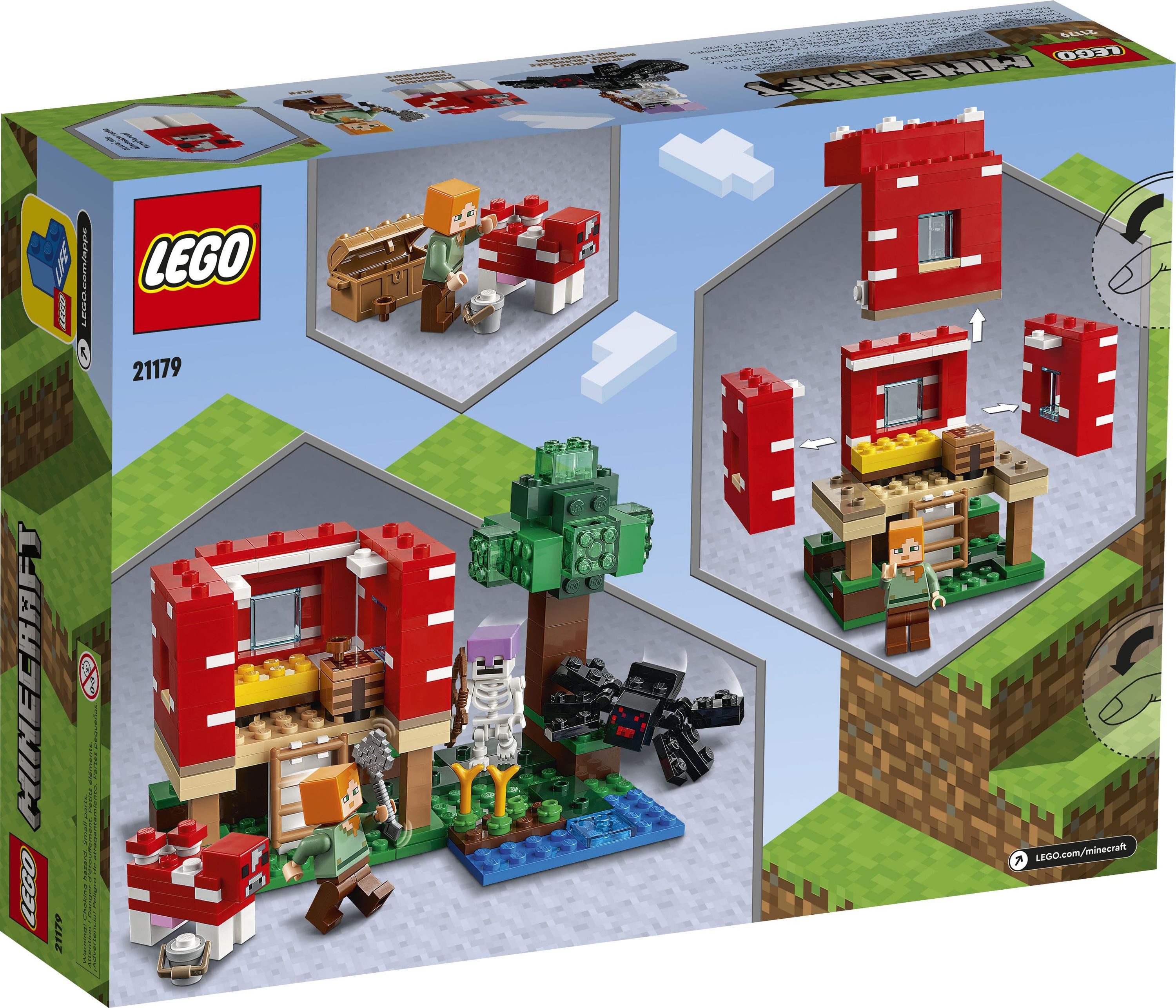 LEGO® LEGO® Minecraft Das Pilzhaus - günstig online kaufen