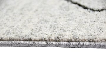 Teppich Teppich in Creme Grau, TeppichHome24, rechteckig