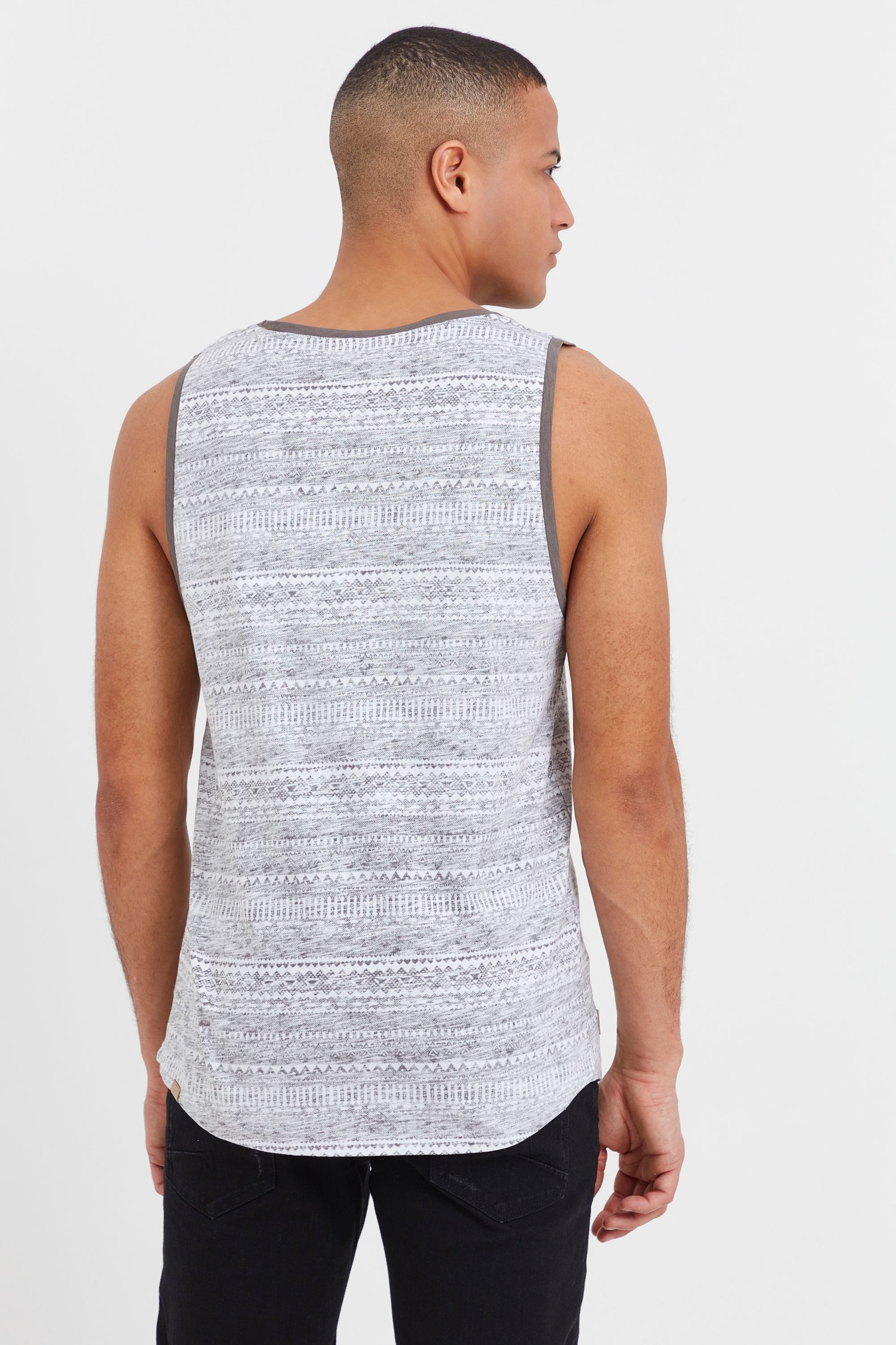!Solid Tanktop SDImbre Ärmelloses Shirt mit Inka Print