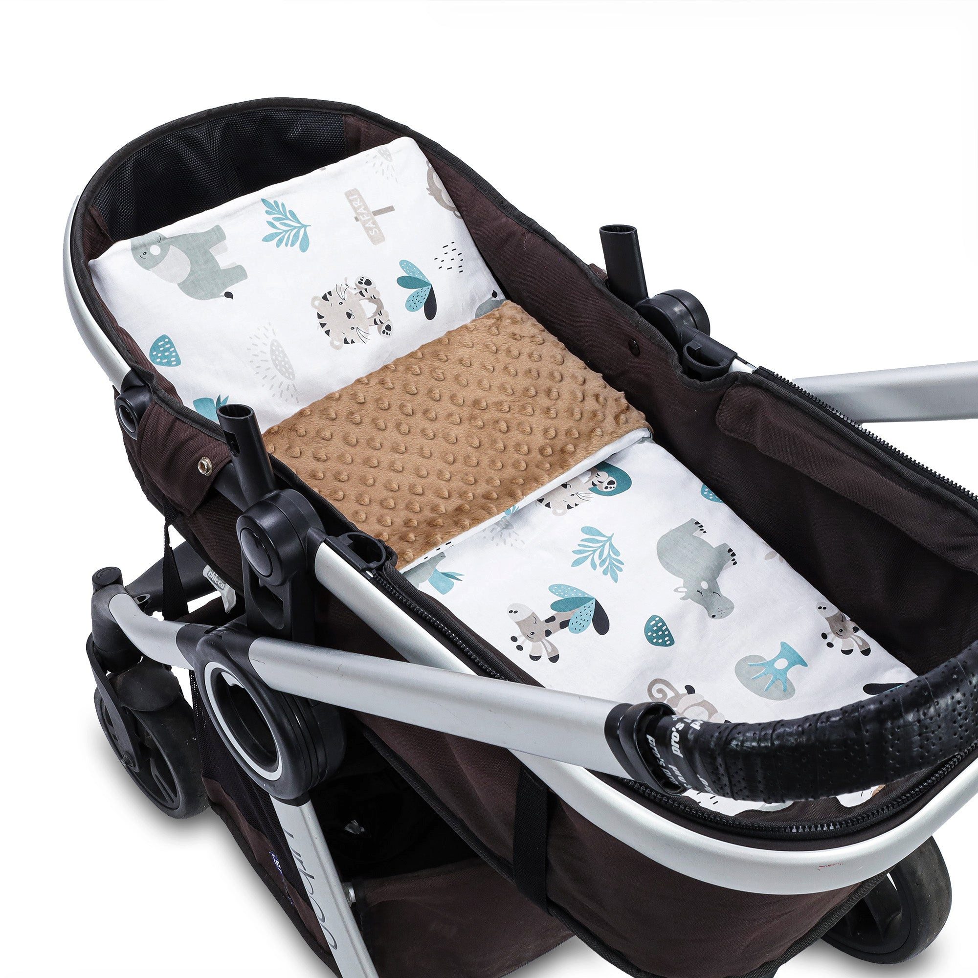 Totsy Baby Kinderwagen-Sitzauflage Kinderwagendecke Winter 75x60 cm mit Kis günstig online kaufen
