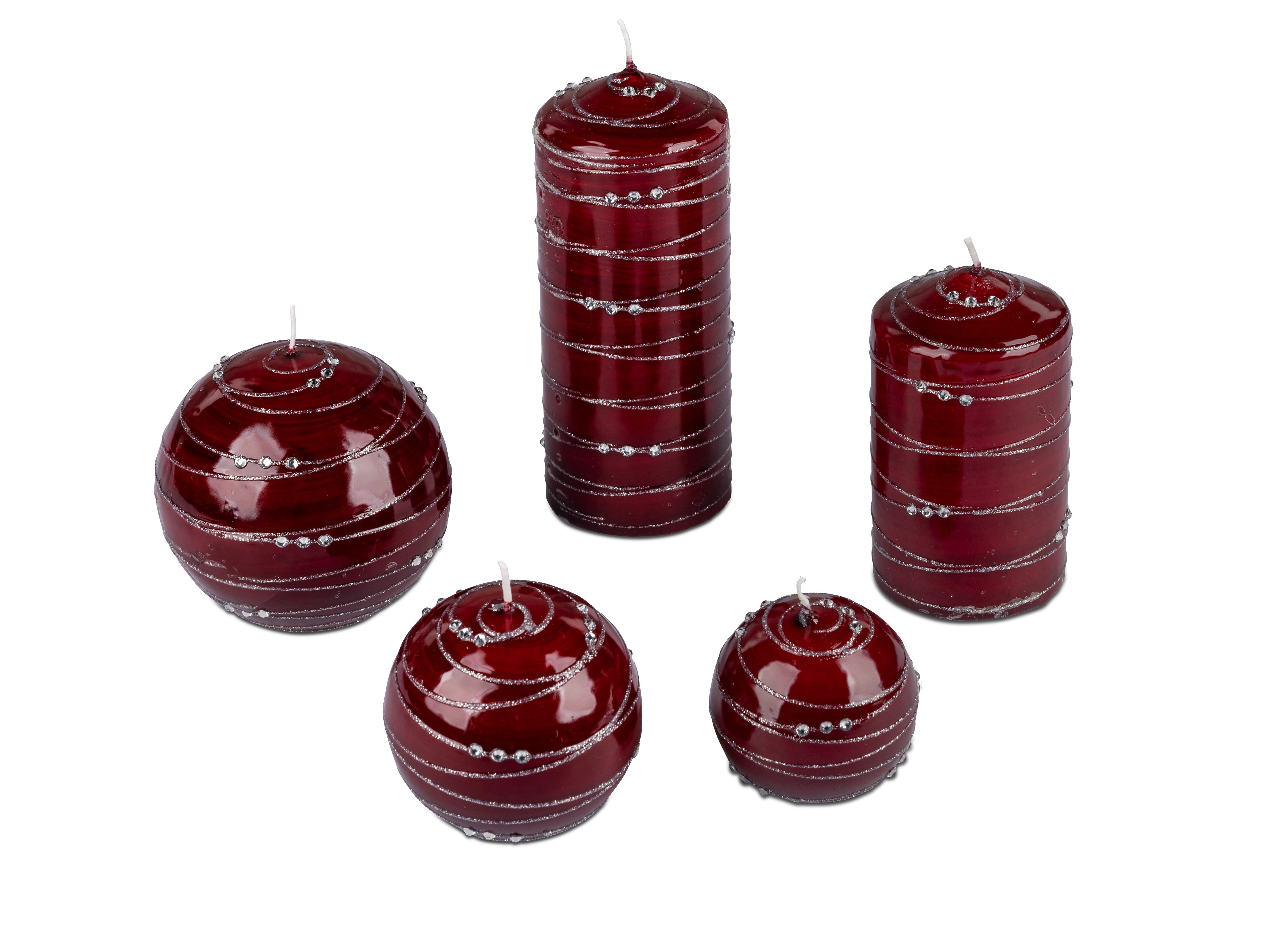 formano Stumpenkerze Dekorative Echtwachs-Stumpenkerze – Ideal für Tisch & günstig online kaufen