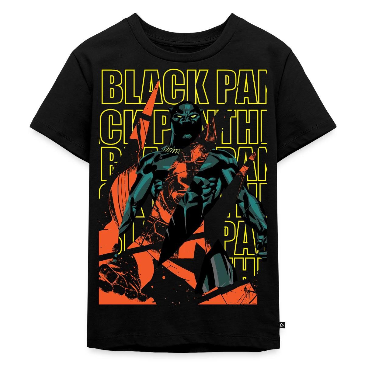 T-Shirt Avengers Superheld Black Panther Kinder Premium T-Shirt
