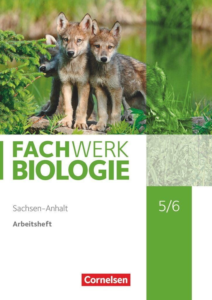 Schulbuch Fachwerk Biologie - Sachsen-Anhalt 2020 - 5./6. Schuljahr Arbeitsheft
