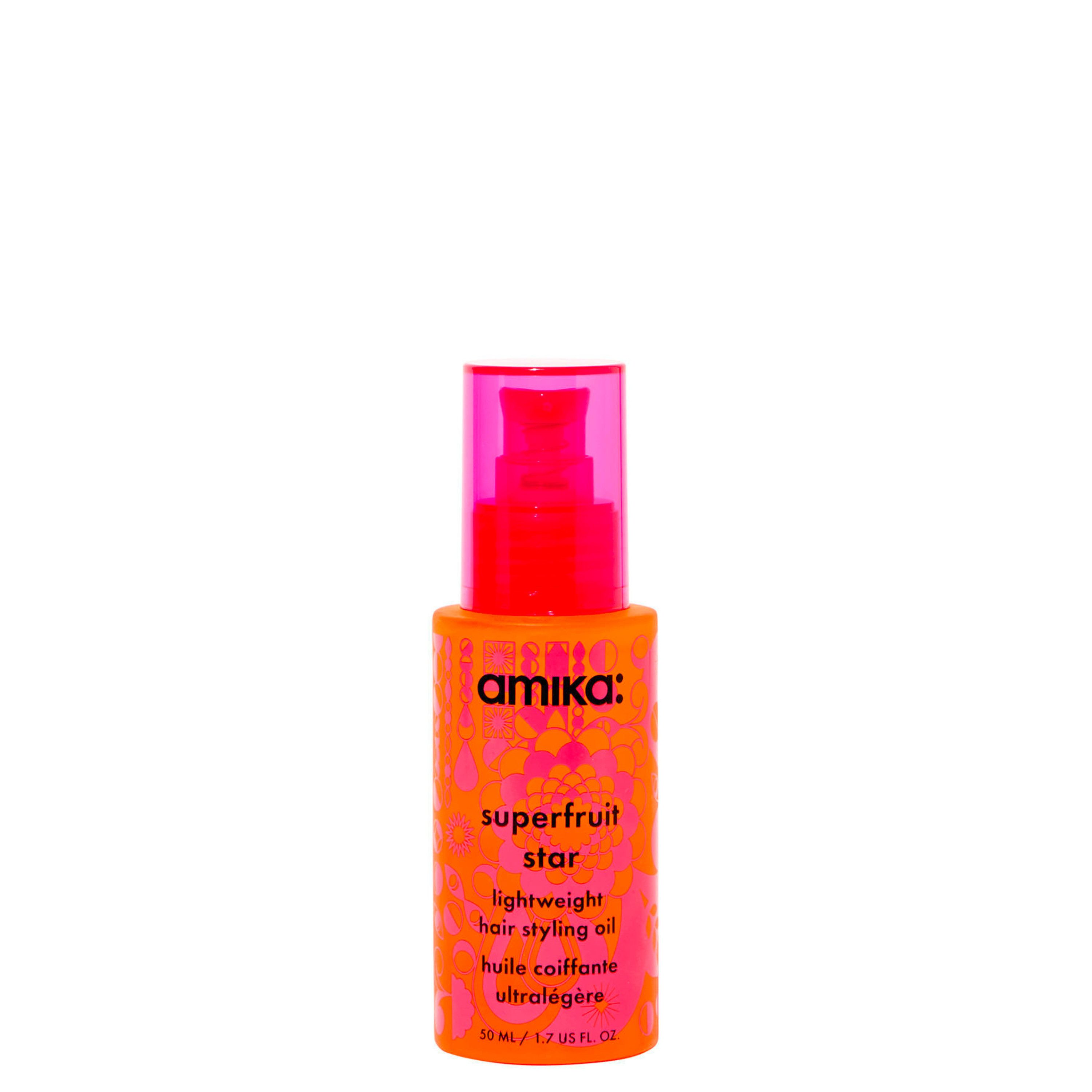 HairGecko Haarpflege-Set Amika Superfruit Star Lightweight Hair Styling Oil 50 ml