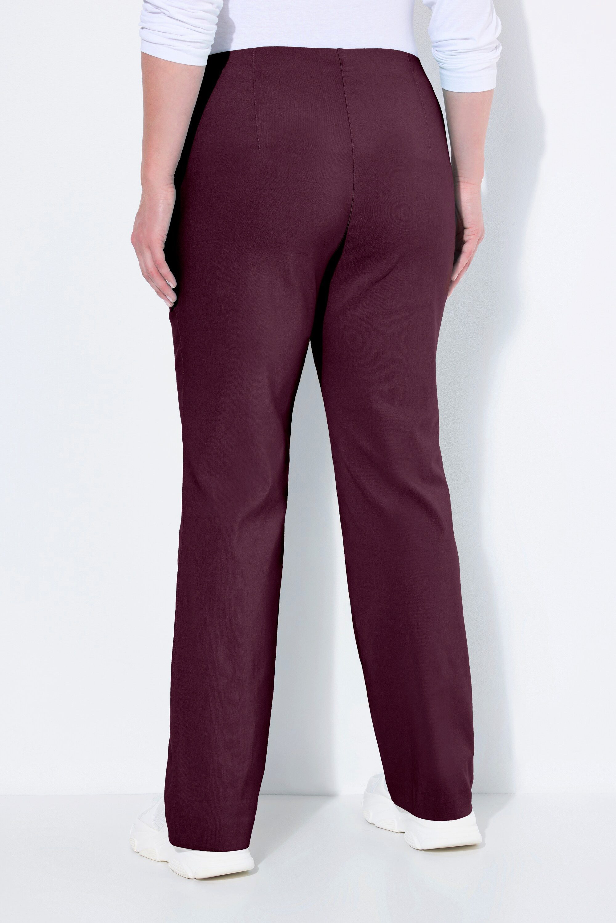 Ulla Popken Schlupfhose Thermo-Bengalinhose Slim Fit warm Elastikbund