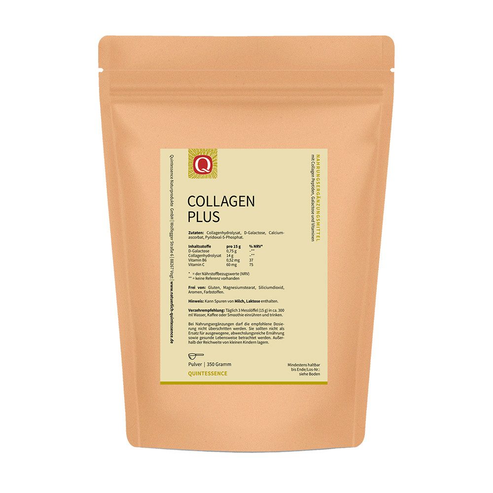 Quintessence Collagen Plus- glutenfreies Pulver, 350 g