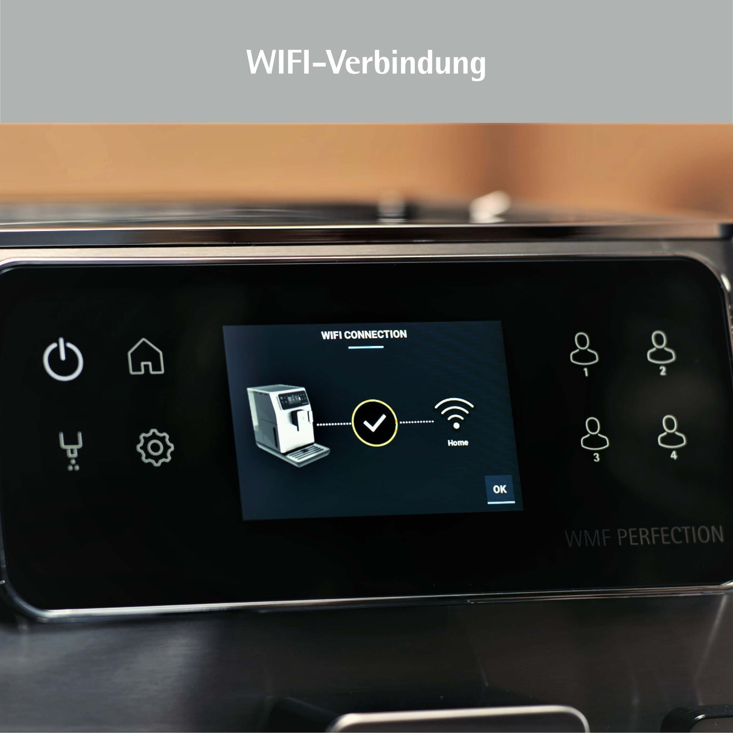 WMF Kaffeevollautomat, intuitive Bedienung