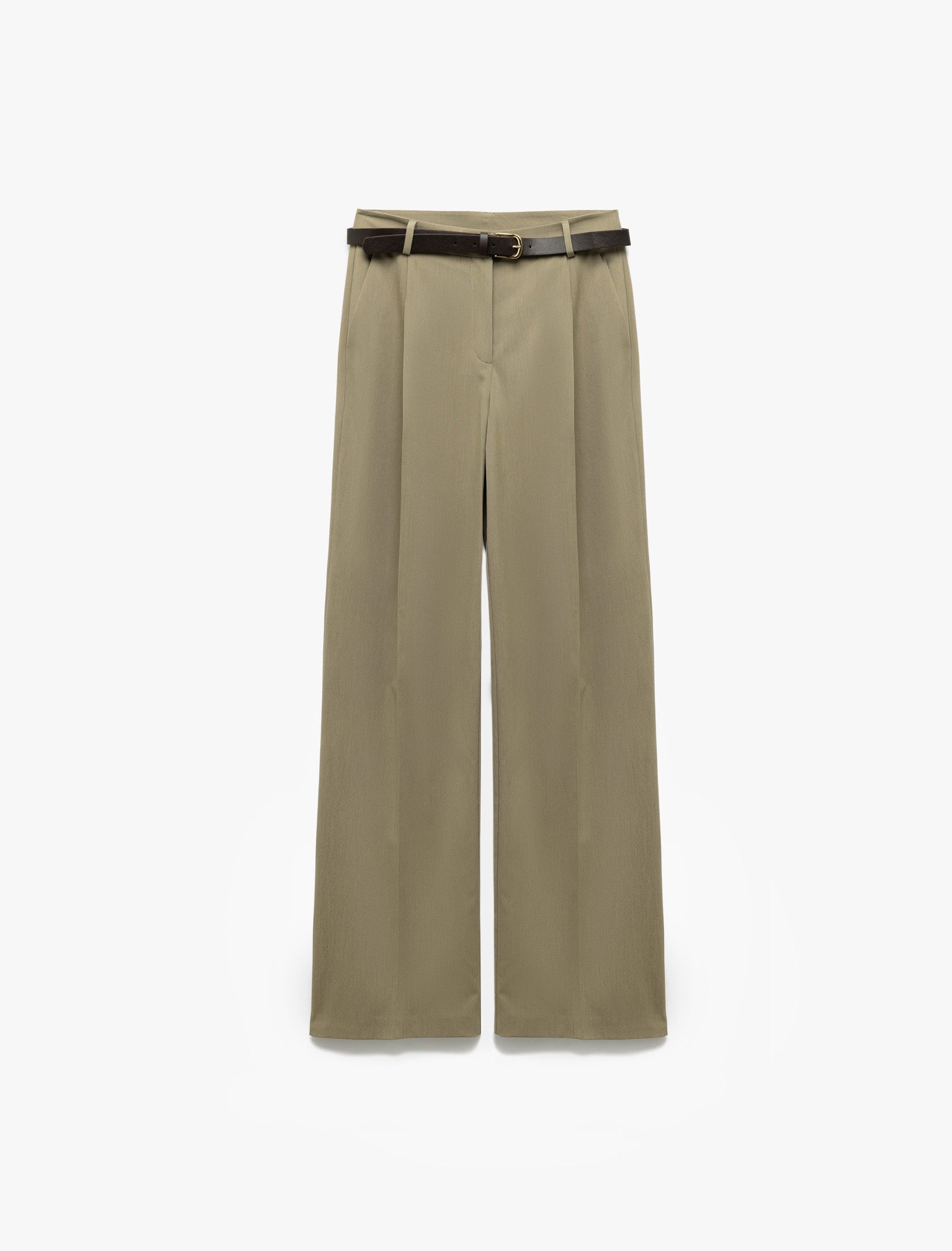 Koton Palazzohose Hohe Leibhöhe Wide Leg Palazzohose