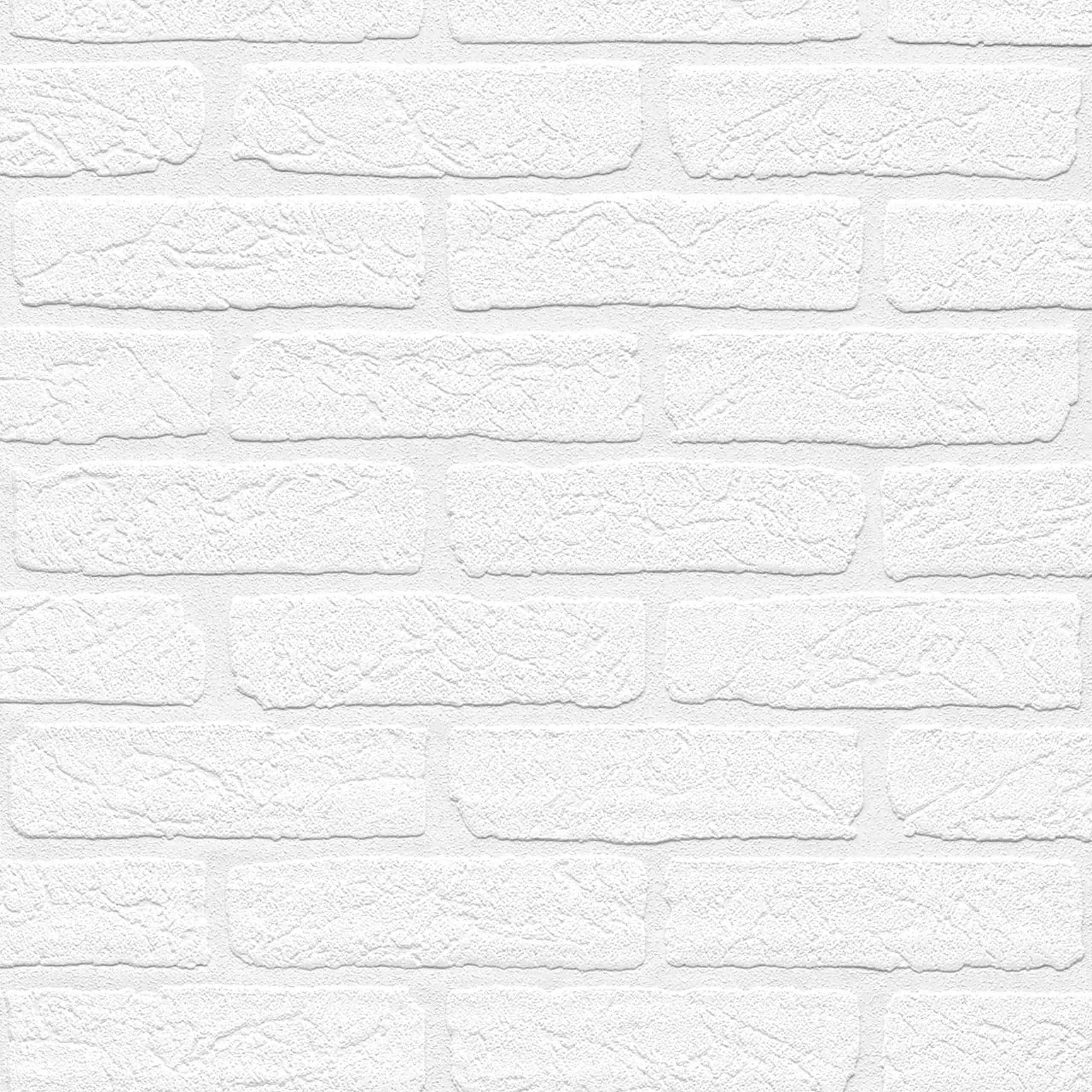 Rasch Vliestapete Wallton, 150100, Einfarbig, Uni, 0.53 x 10.05 m, Weiß