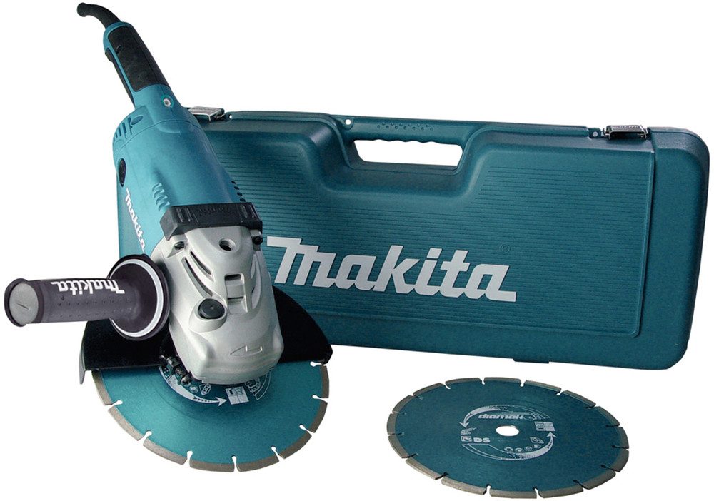 Makita Winkelschleifer GA9020RFK3, max. 6600 U/min, 2.200W, 230mm, 6.600 mi günstig online kaufen