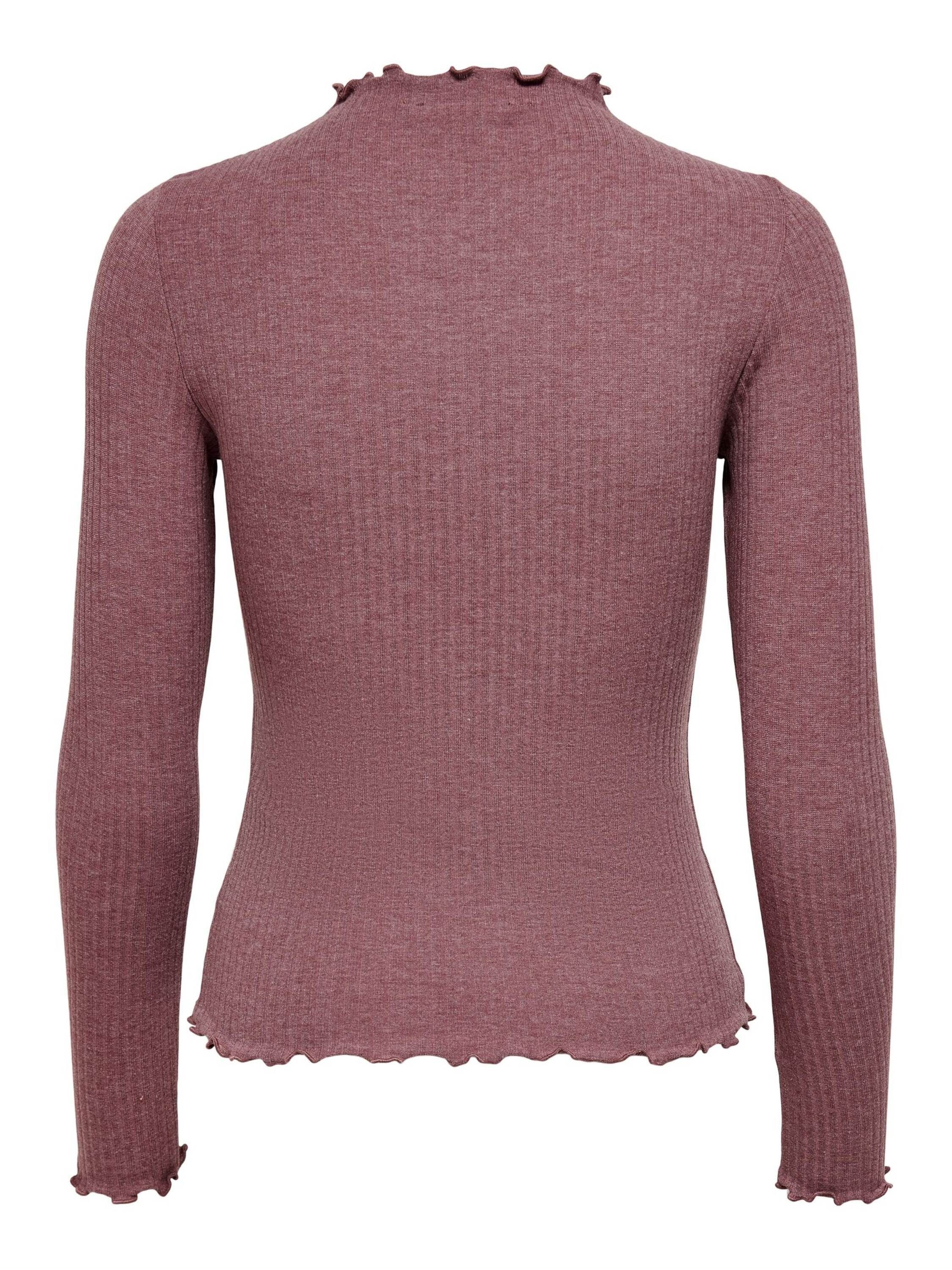ONLY Langarmshirt Emma (1-tlg) Rüschen günstig online kaufen