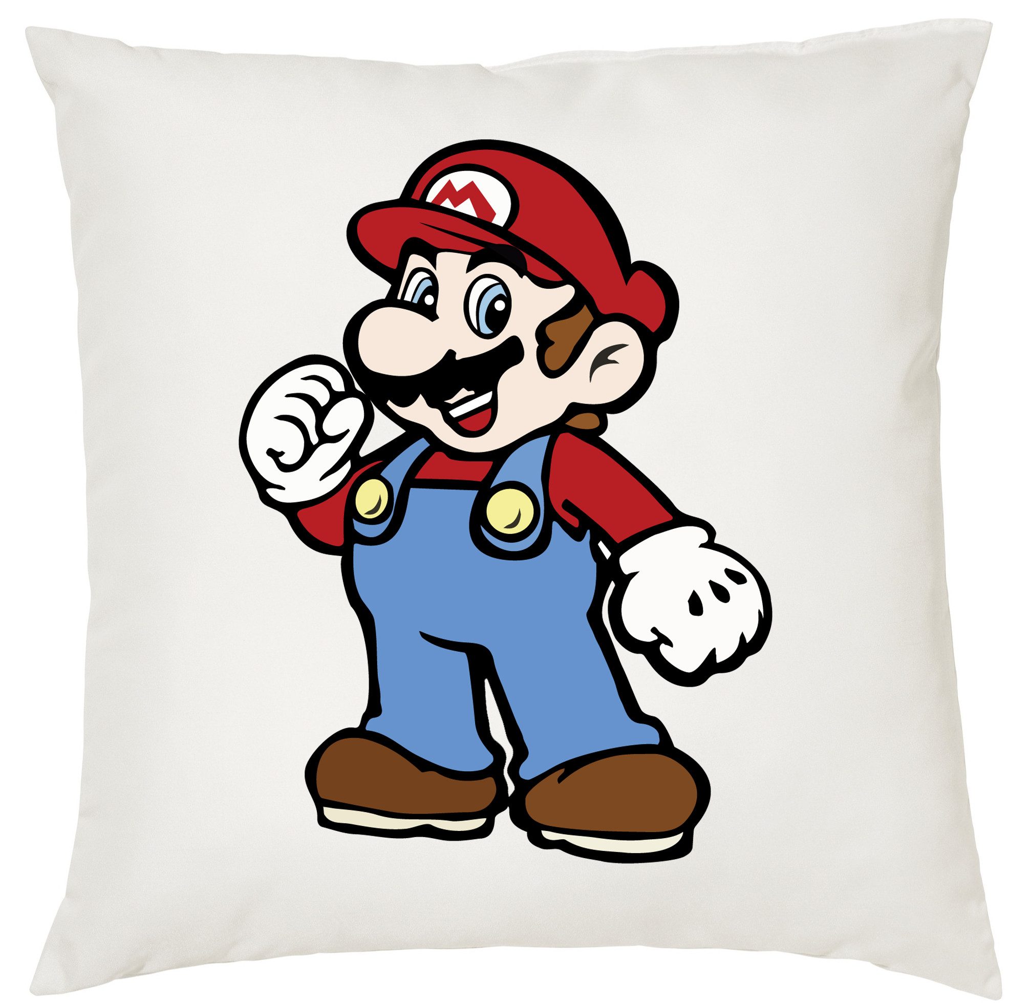 Dekokissen Dekokissen Mario Spieleheld Print Motiv Patch Figur Deko