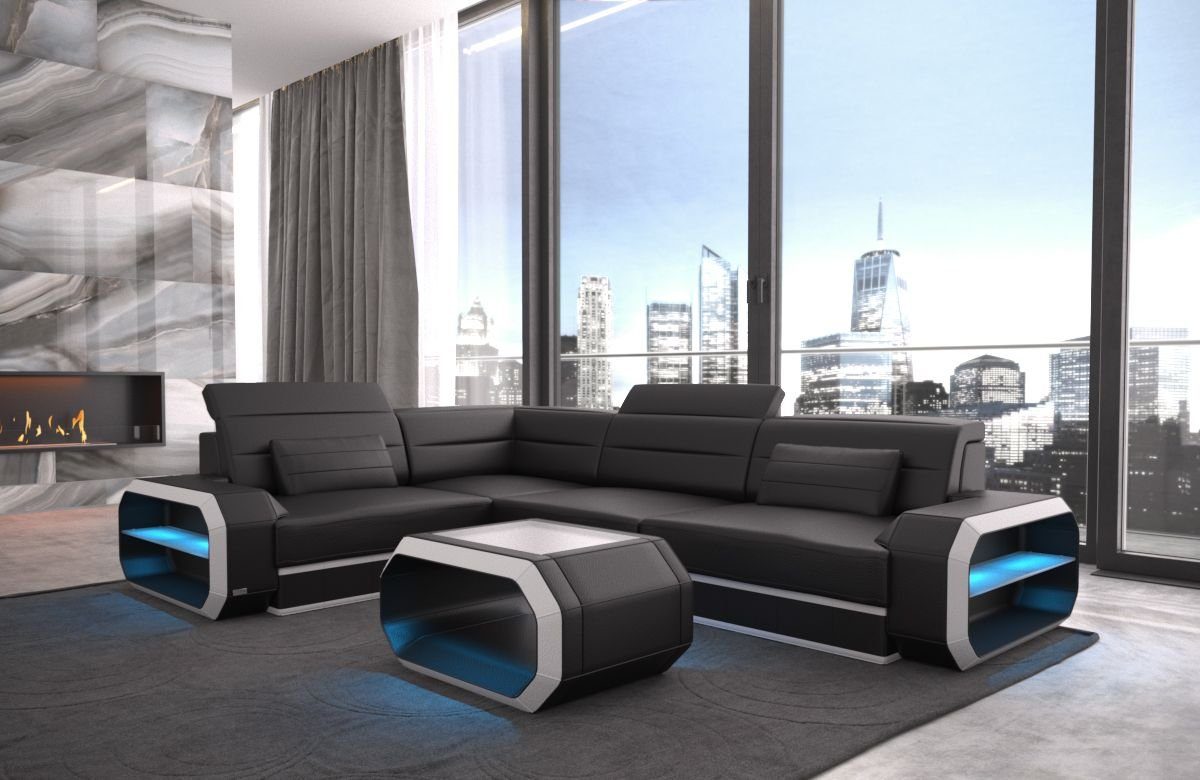 Sofa Dreams Ecksofa Sofa Leder Ledercouch günstig online kaufen