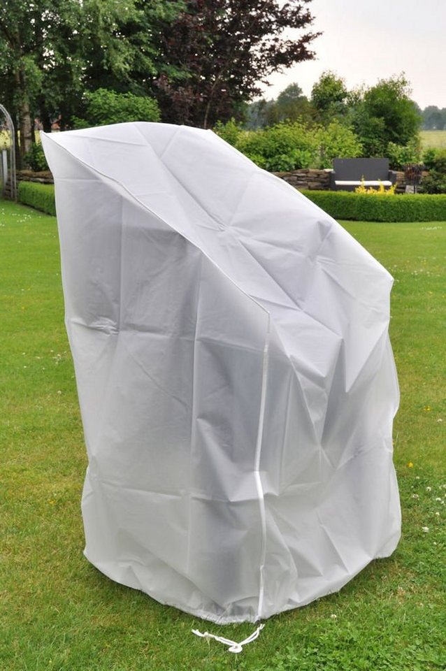Spetebo Gartenmöbel-Schutzhülle Wetterschutzhülle für Stapelstühle - 120 x  62 cm