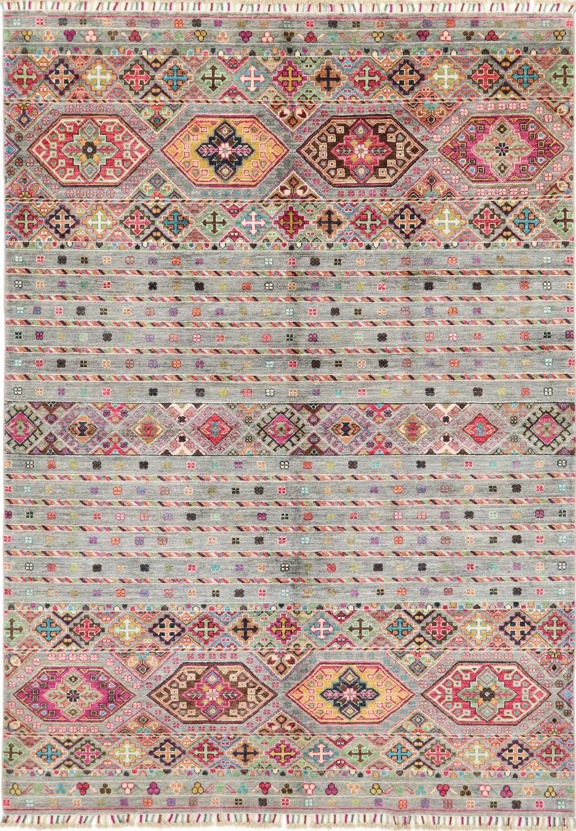 Orientteppich Arijana Shaal 170x235 Handgeknüpfter Orientteppich, Nain Trading, rechteckig, Höhe: 5 mm