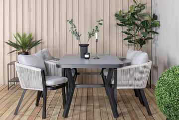 ebuy24 Garten-Essgruppe Virya Gartenset Tisch 90x160cm und 4 Stühle Virya