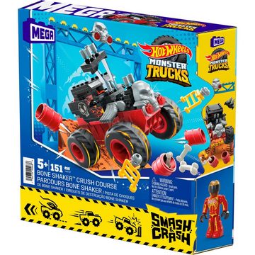 Hot Wheels Spielzeug-Auto Monster Trucks Bone Shaker Crash Set