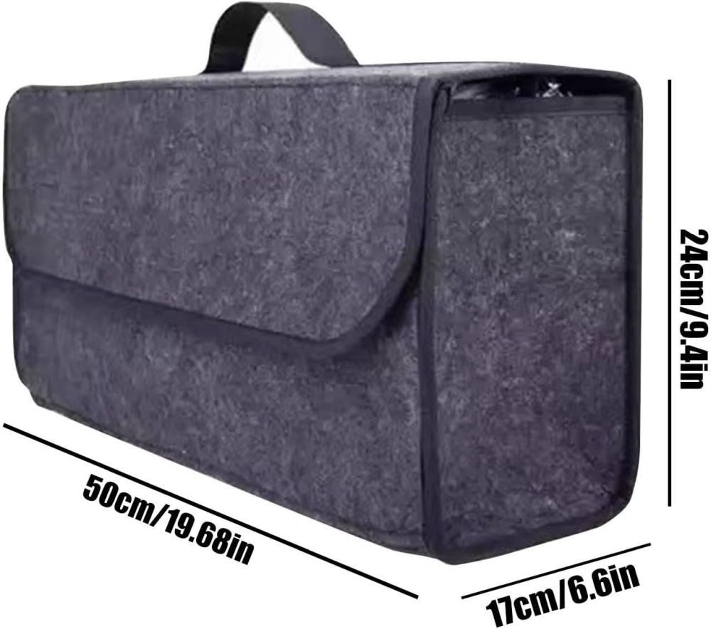 MEGAGOODS Aufbewahrungsbox Große rutschfeste Kofferraumtasche Aufbewahrung günstig online kaufen