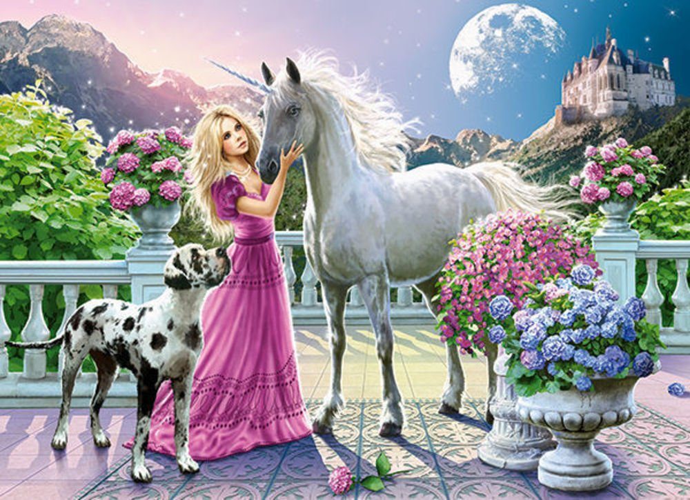 Friend Unicorn, My Puzzle Puzzleteile 300 Castorland Teile, B-030088 Puzzle Castorland