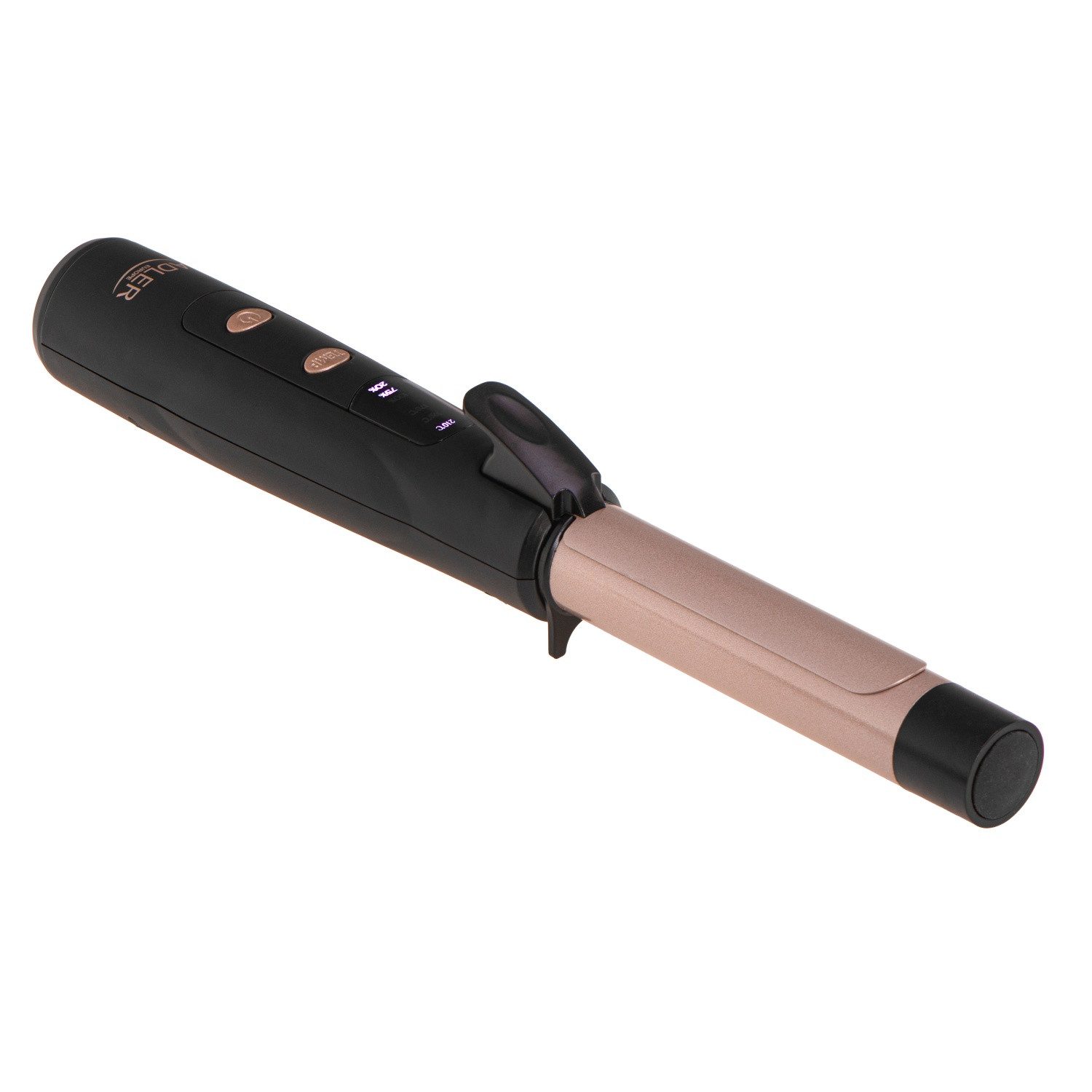 Adler Lockenstab AD 2120, Keramikbeschichtung, 24 mm - 3 Temperaturstufen & LED Anzeige, kabellos