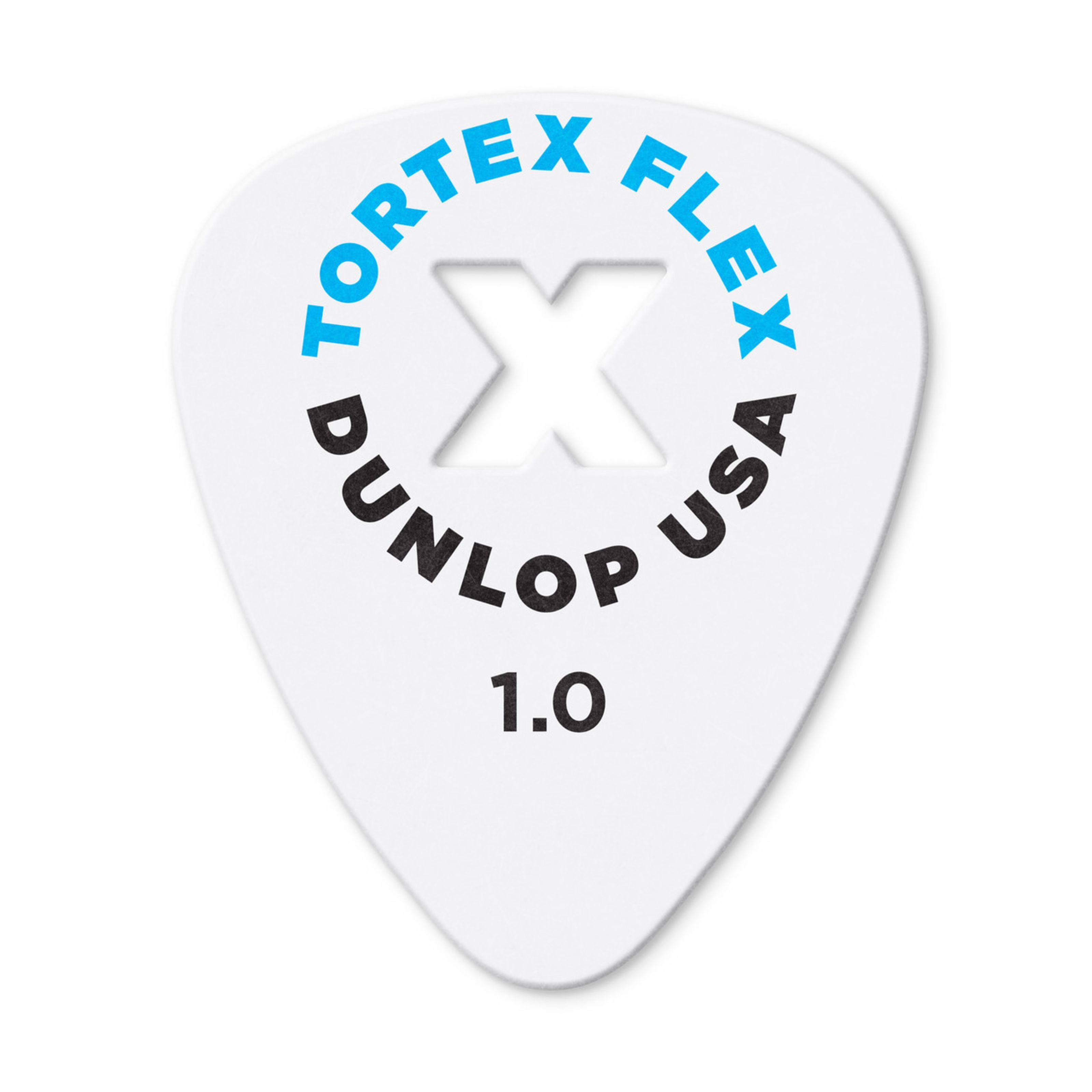 Dunlop Plektrum, 428XP1.0 Tortex Flex X Picks 1,0 mm - Plektren Set
