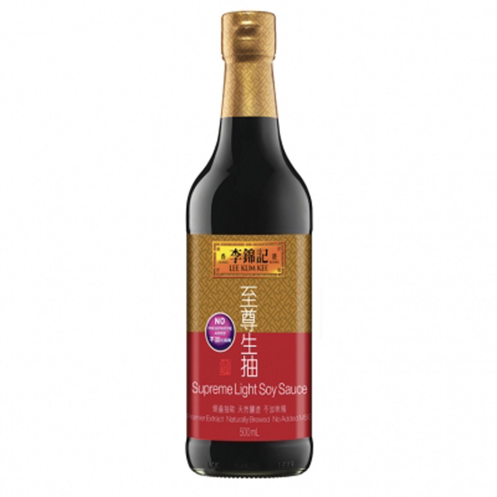 Lee Kum Kee Saucen 0,5L / 1,75L / 8L LEE KUM KEE Helle Premium Sojasauce Light Soy Sauce