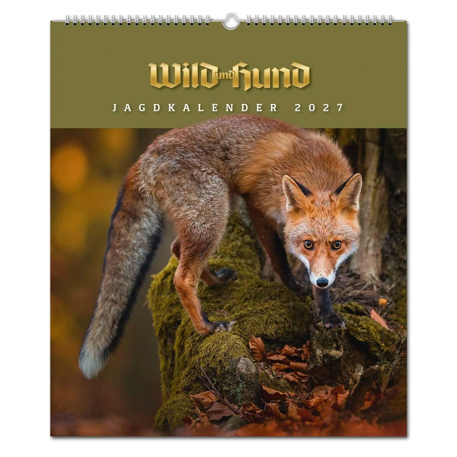 Wandkalender WILD UND HUND Edition: Jagdkalender Wandvariante 2027