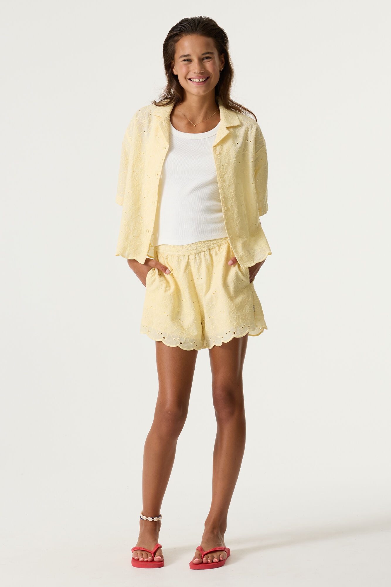 Garcia Hotpants mit Häkel-Details., for Girls