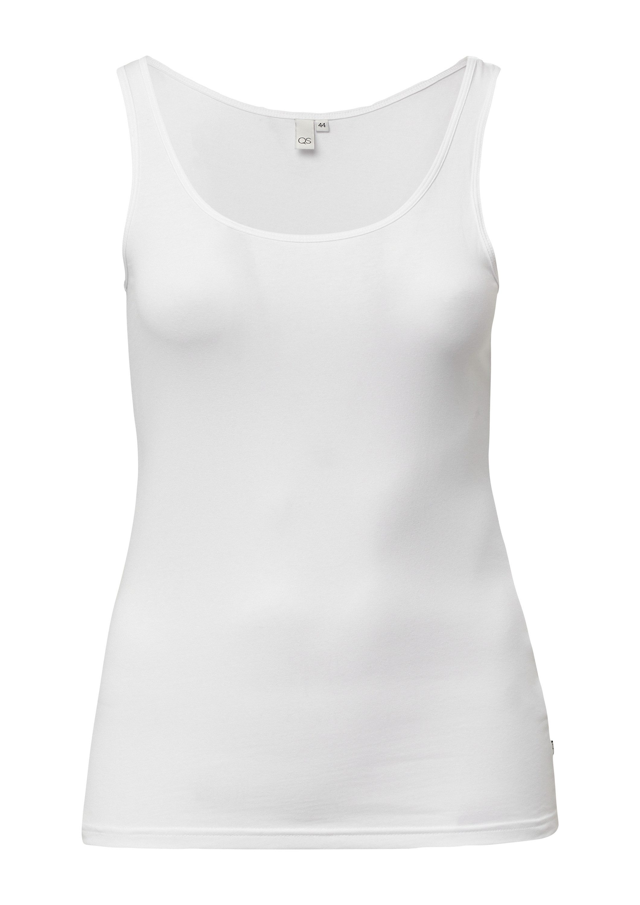 QS Muskelshirt T-Shirt Top aus Baumwolljersey günstig online kaufen