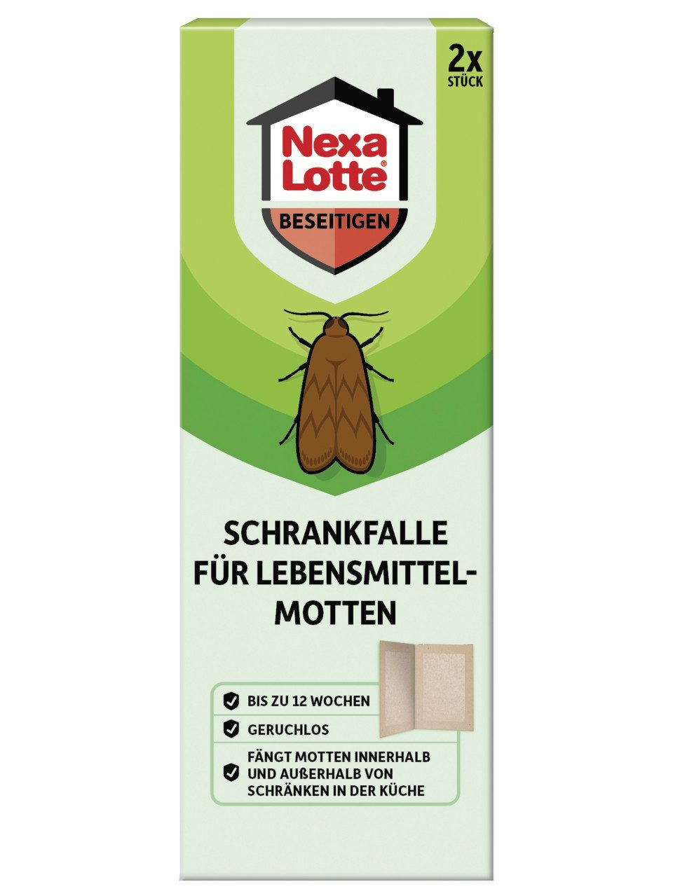 Nexa Lotte Klebefalle Nexa Lotte Schrankfalle für Lebensmittelmotten 2
