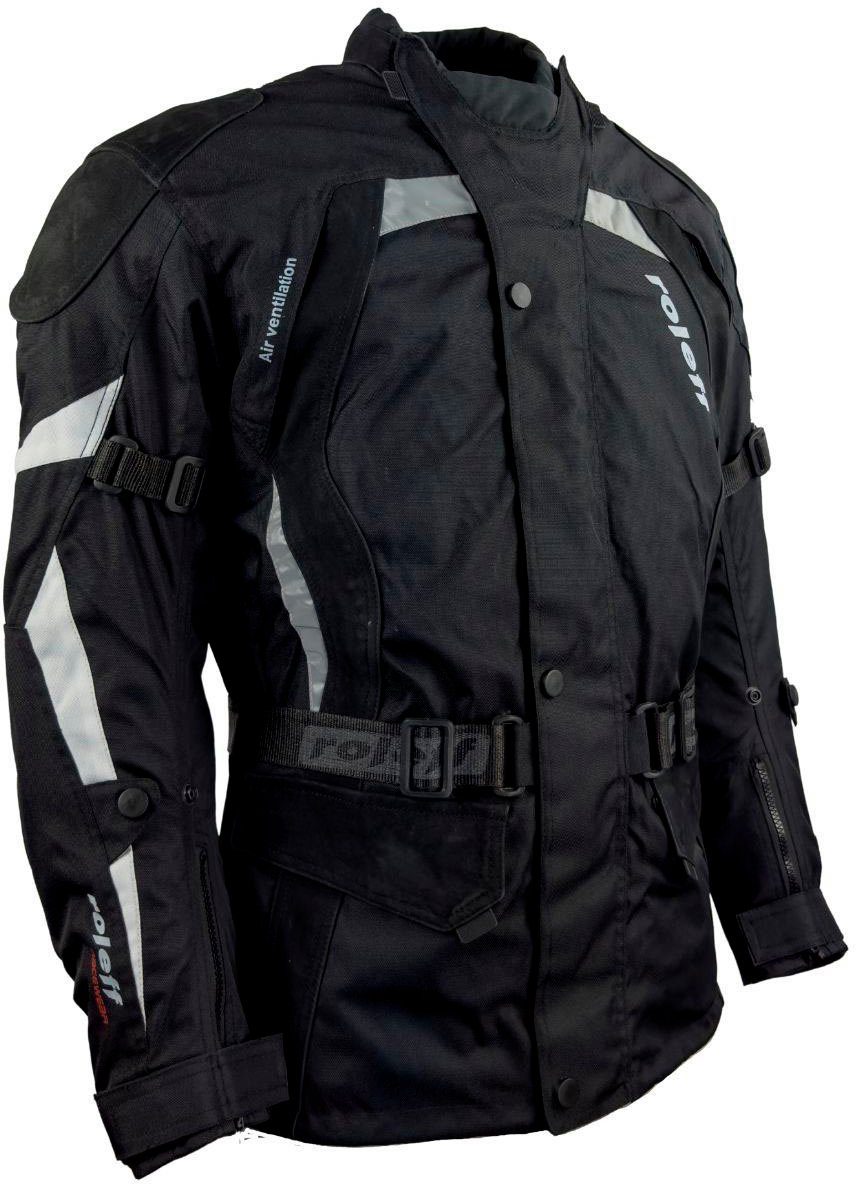 roleff Motorradjacke RO 594 Sicherheitsstreifen S Mit